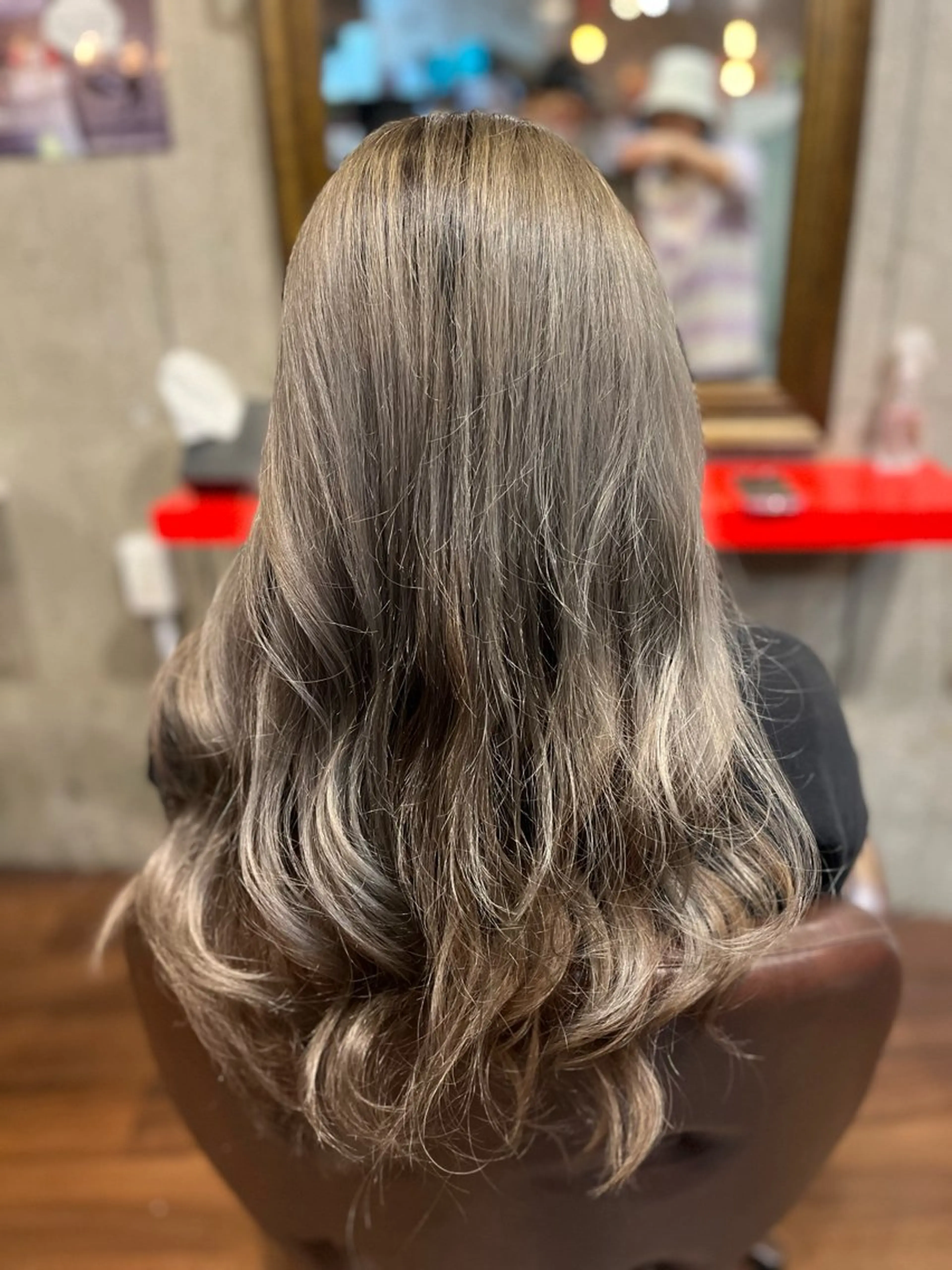 ダブルカラーモデルの写真