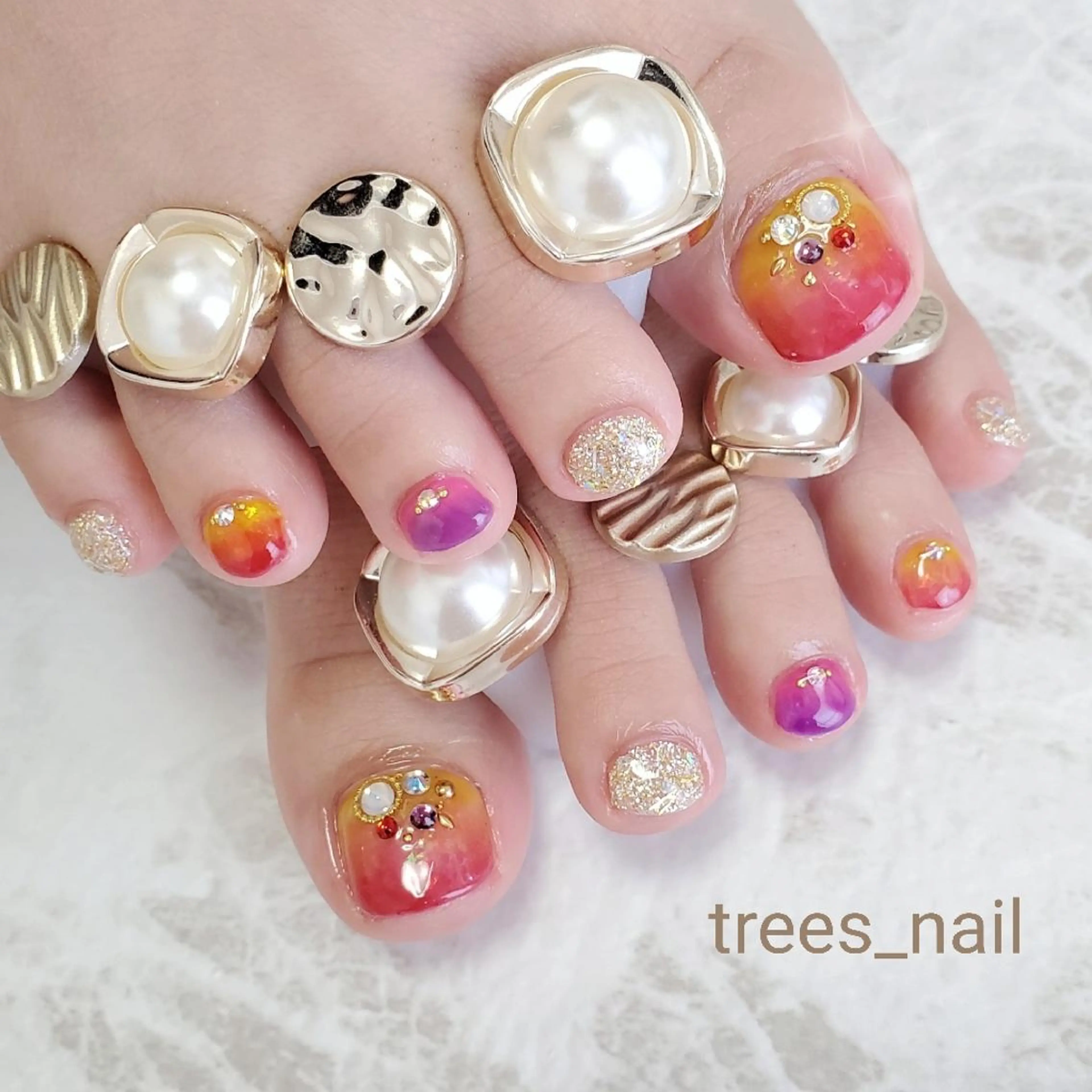 ネイル trees_ nailのネイルデザイン