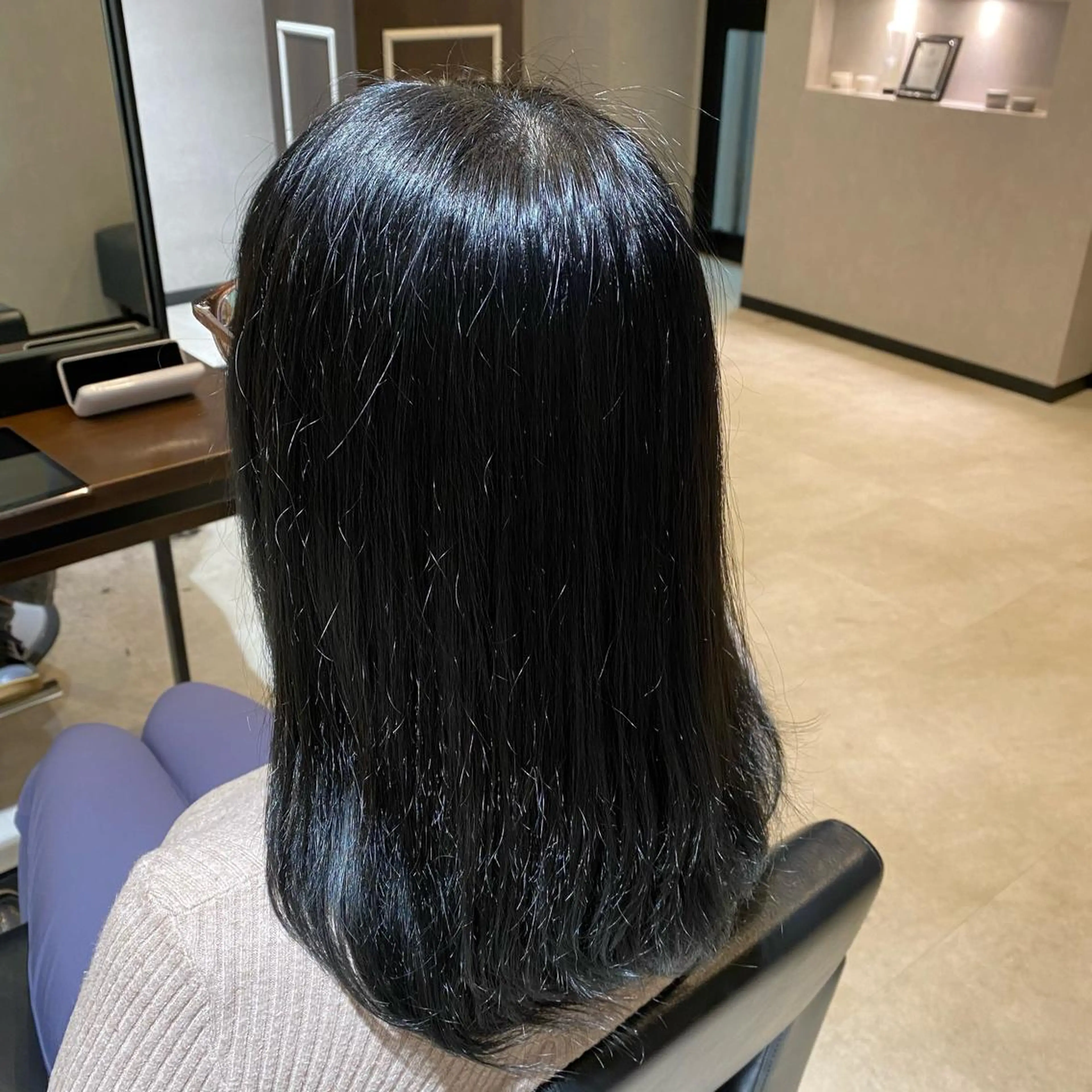 セミロング カラー ｼｮｰﾄﾓﾃﾞﾙさん 大募集🌟Mayuのヘアスタイル