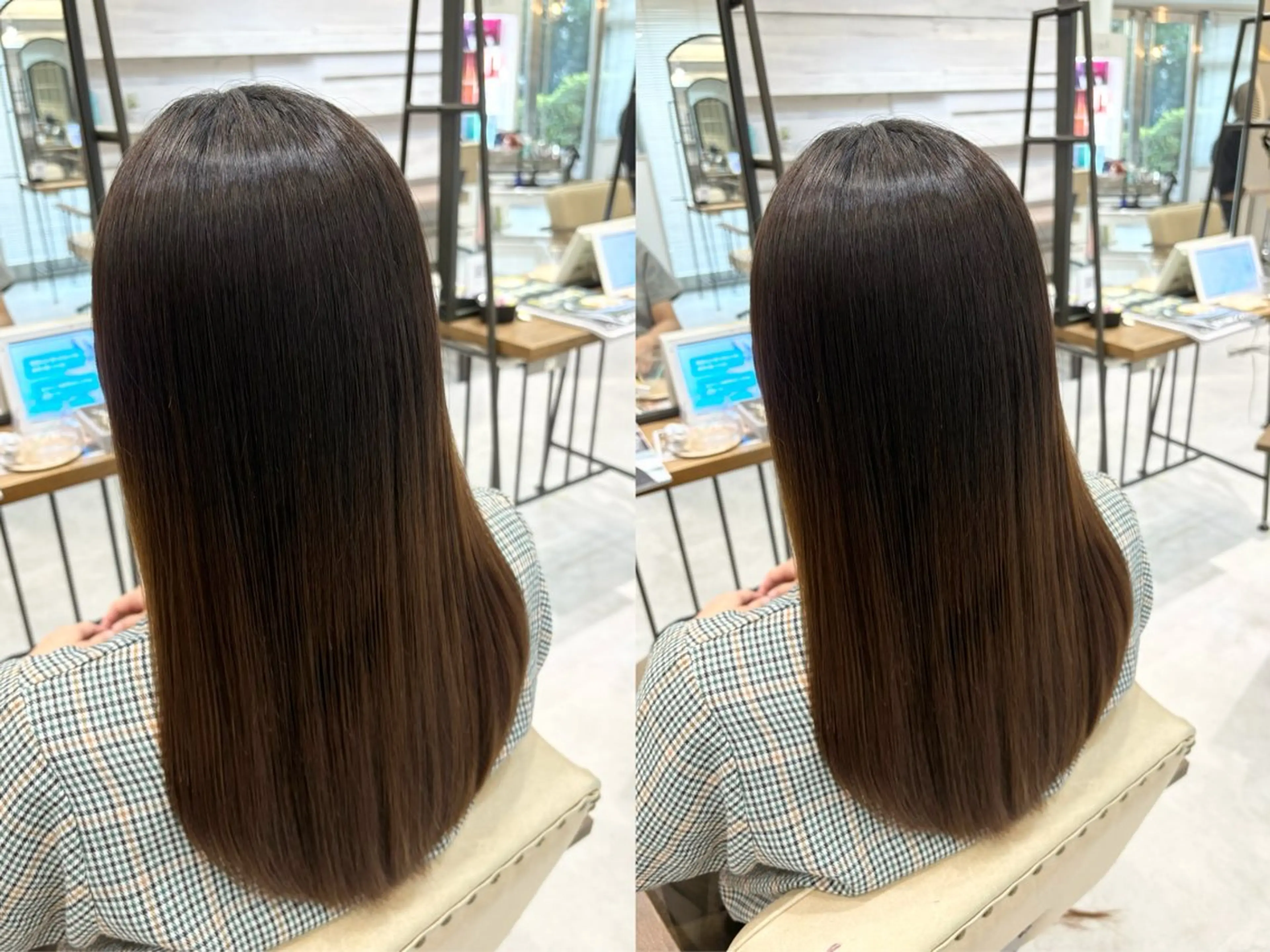 ロング カット 縮毛矯正 トリートメント 縮毛矯正/髪質改善/ 斉藤春のヘアスタイル