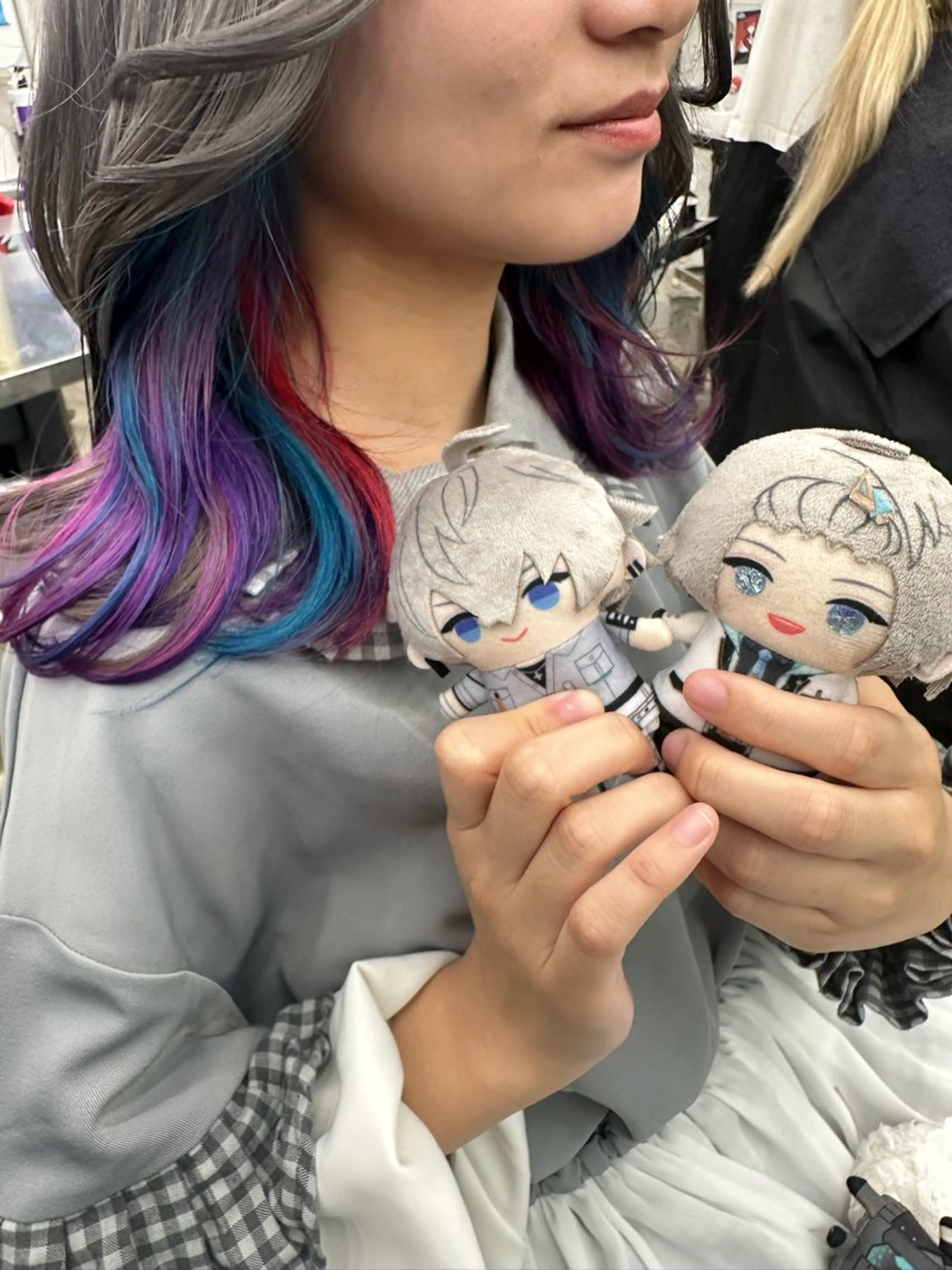 ミディアム カラー あらげ 🌈推しカラー🌈ᵕのヘアスタイル