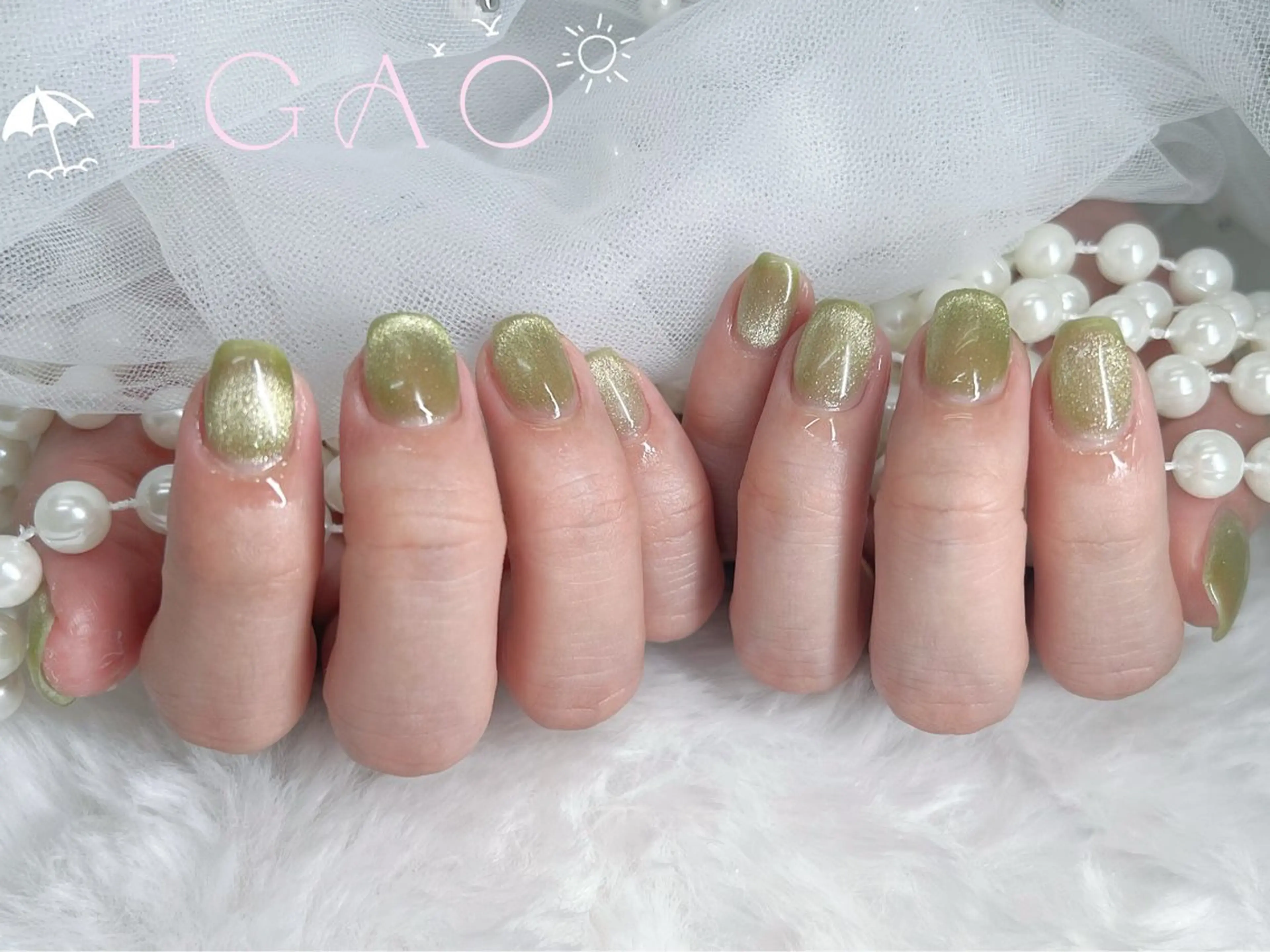 ネイル アートネイル フットネイル フレンチネイル ジェルネイル グラデーション ハンドネイル Egao Nail Salonのネイルデザイン