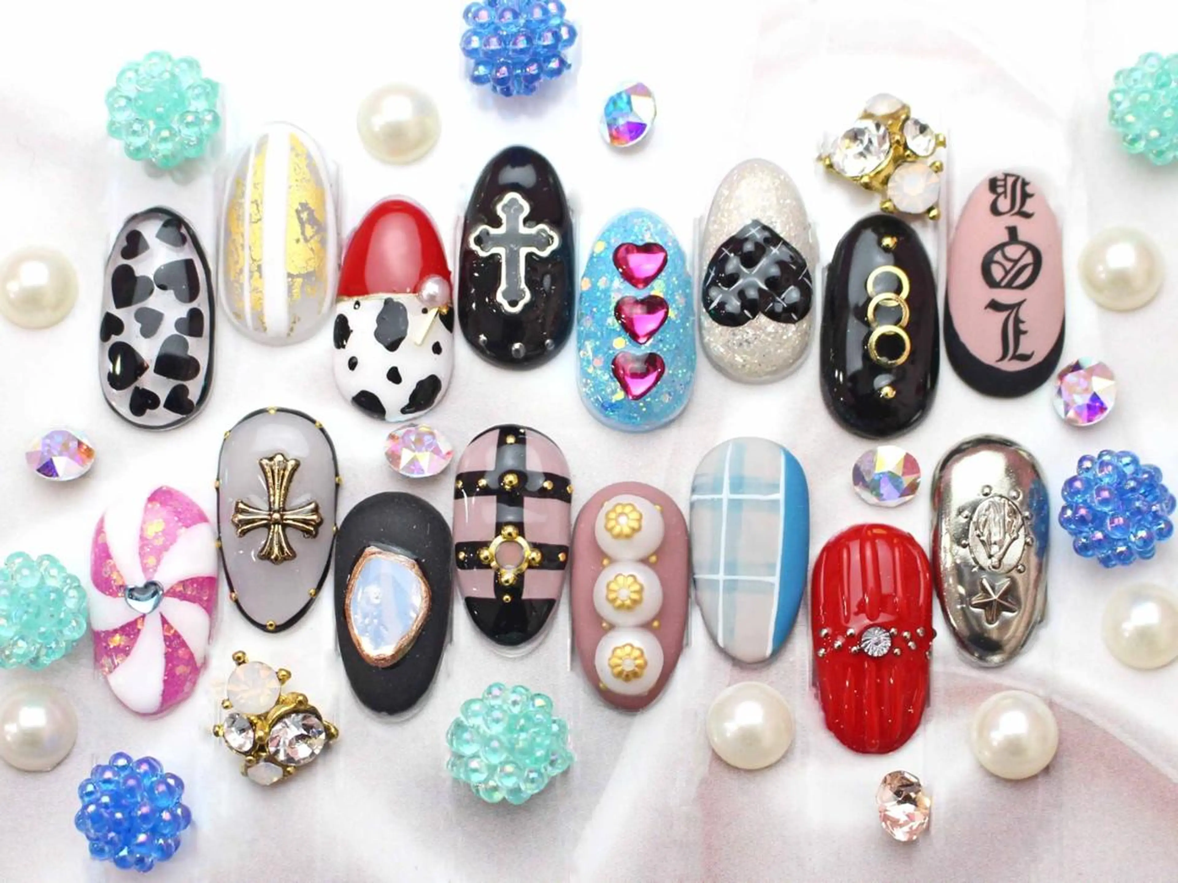 ネイル シンプルネイル 長さだし専門店 M2　rikaのネイルデザイン