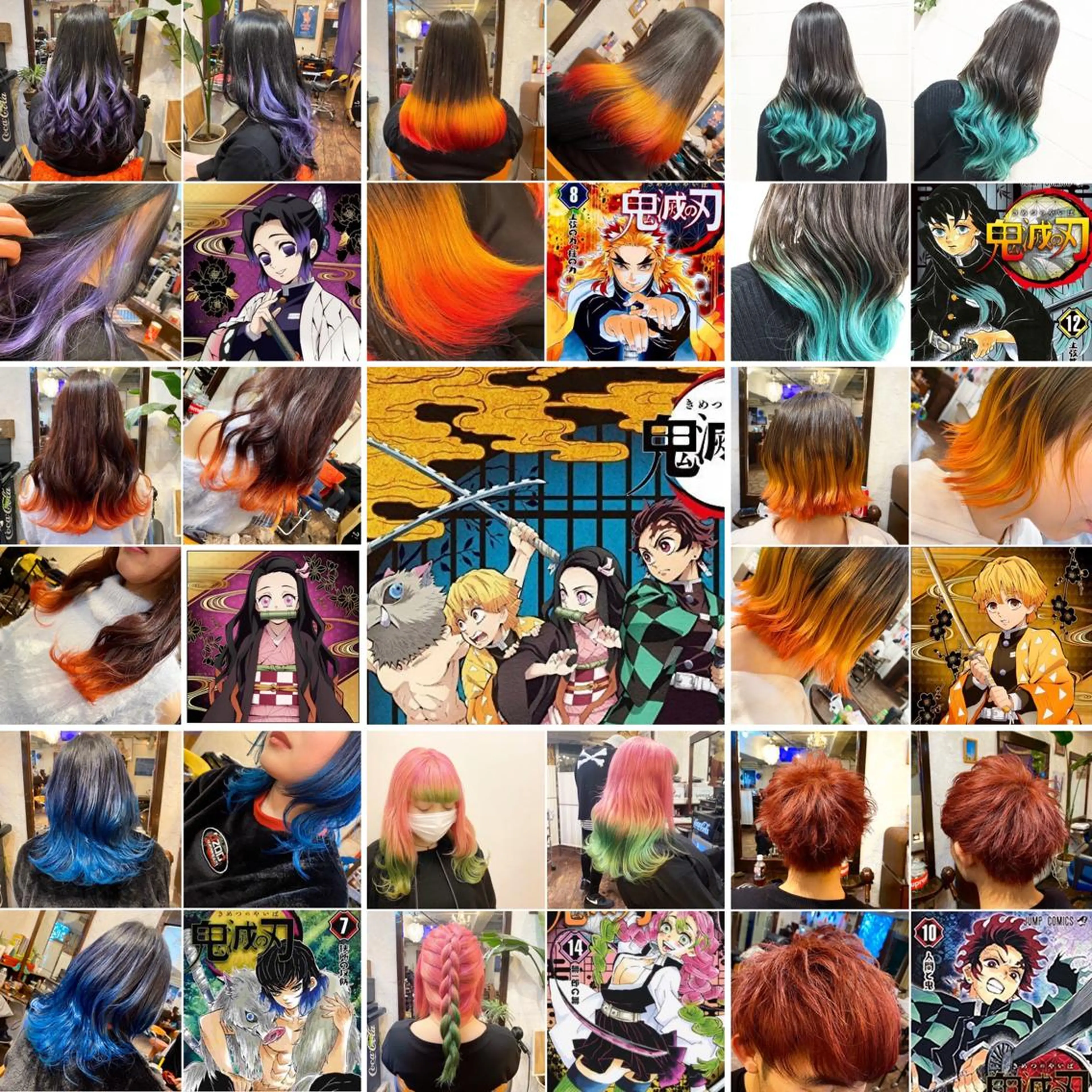 ロング カラー メンズ ヘアカラー トリートメント "PEPPU "所属・🌈推し色派手髪 ハイトーンShinのヘアスタイル