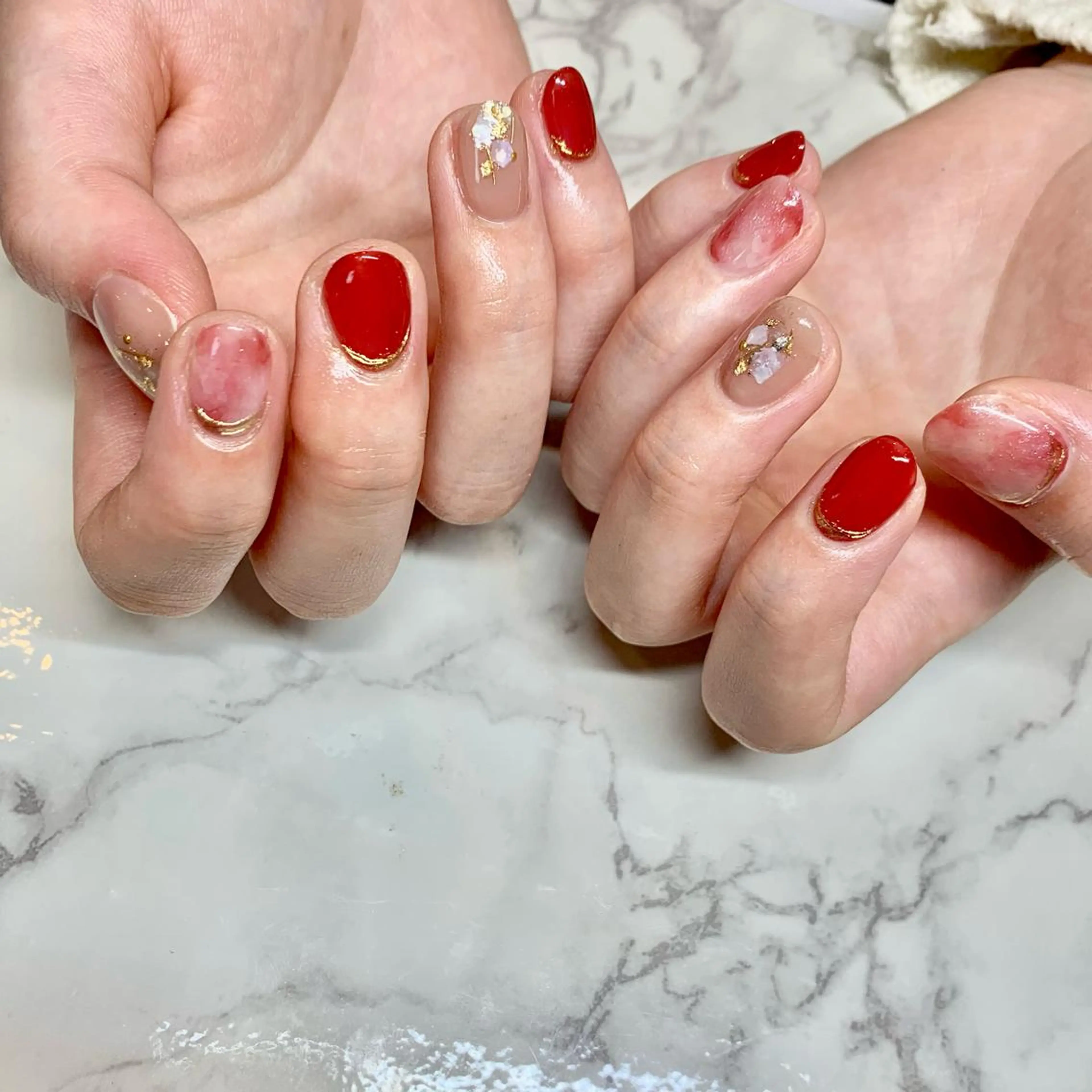 ネイル ハンドネイル nail salon -Lien-所属・nailsalon -Lien-のネイルデザイン