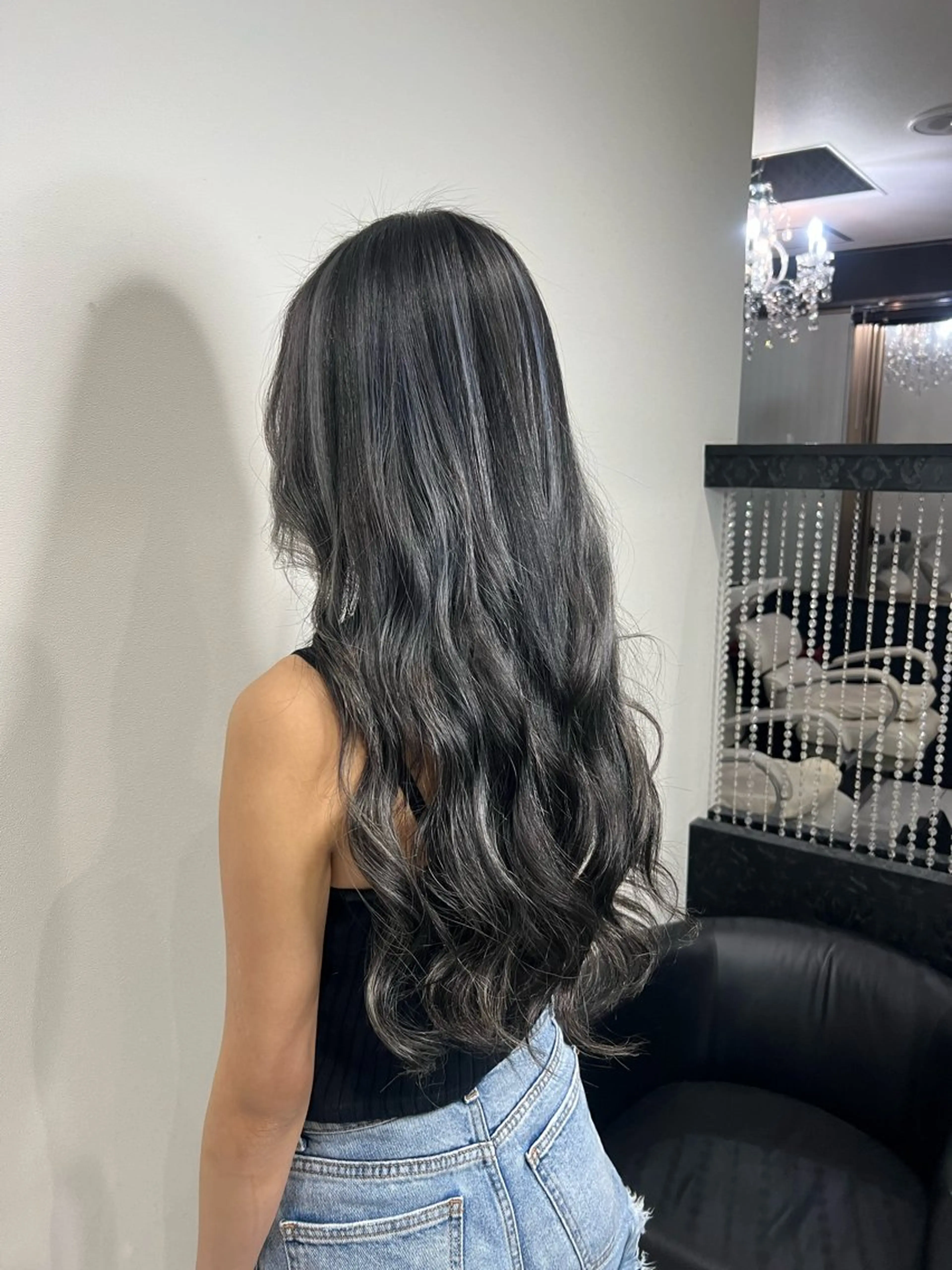 ロング カラー ハイライトカラー ハイライト YUDU🍊 germe/ジェルムのヘアスタイル