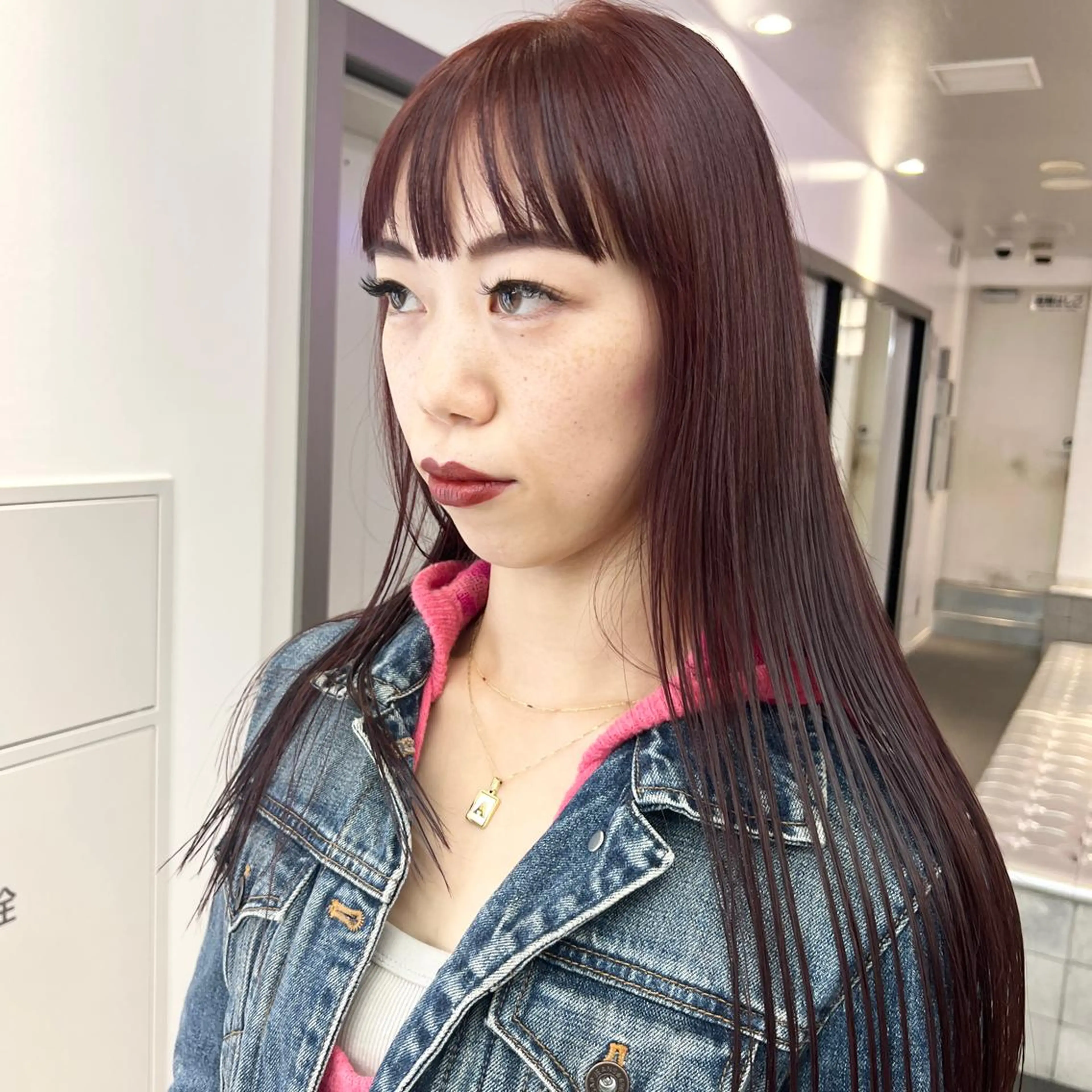 ミディアム カラー ヘアカラー トリートメント 🥃まろやかカラー/ ボブ🥃yujiroのヘアスタイル