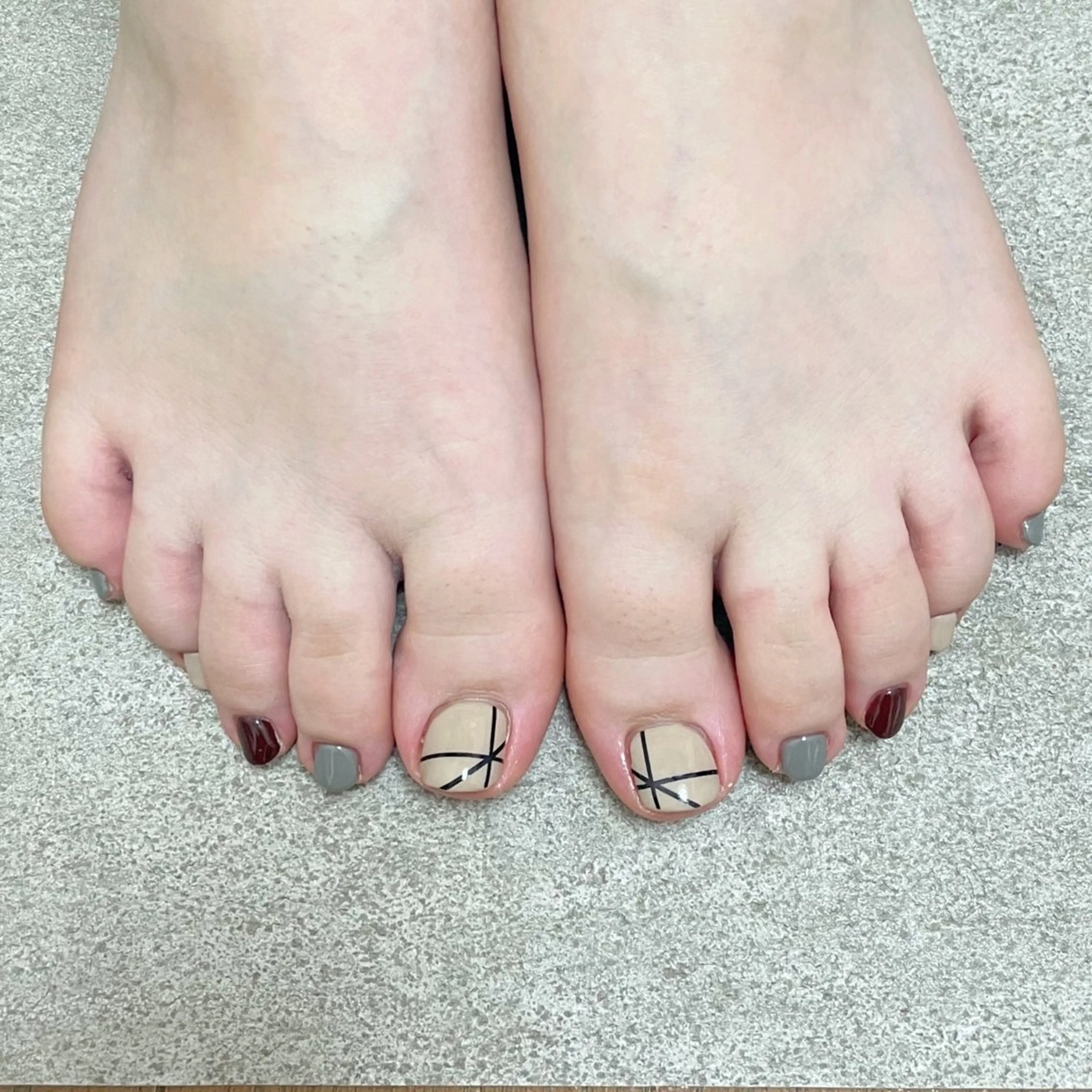 ネイル フットネイル nailroom DIASOMNIAのネイルデザイン