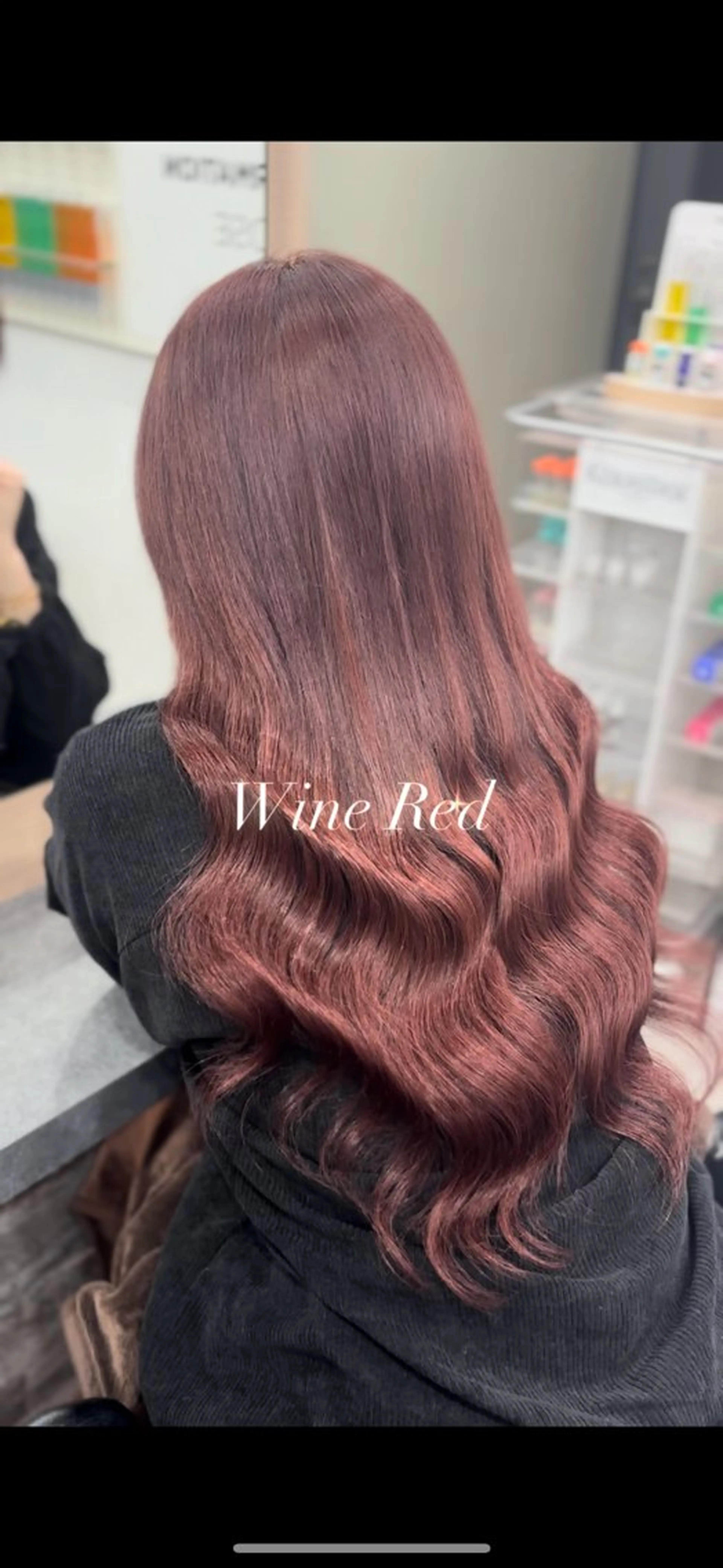 ロング カラー ブリーチ ケアブリーチ レッドカラー エクステ 髪質改善 ヘアカラー エクステ 横浜/エクステ特化× 艶カラー/あいかのヘアスタイル