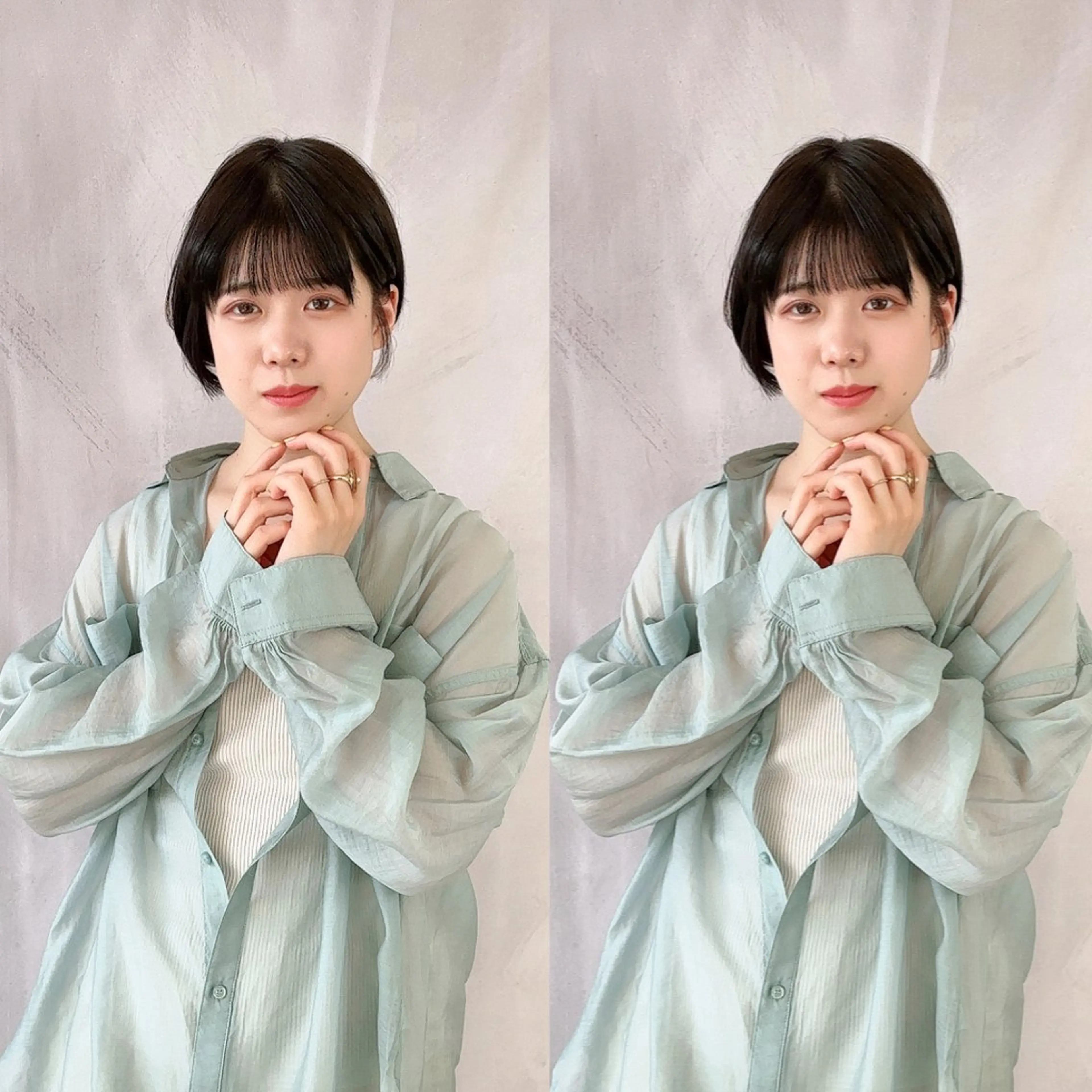 ショート カット ヘアカラー トリートメント 波多野 将貴のヘアスタイル