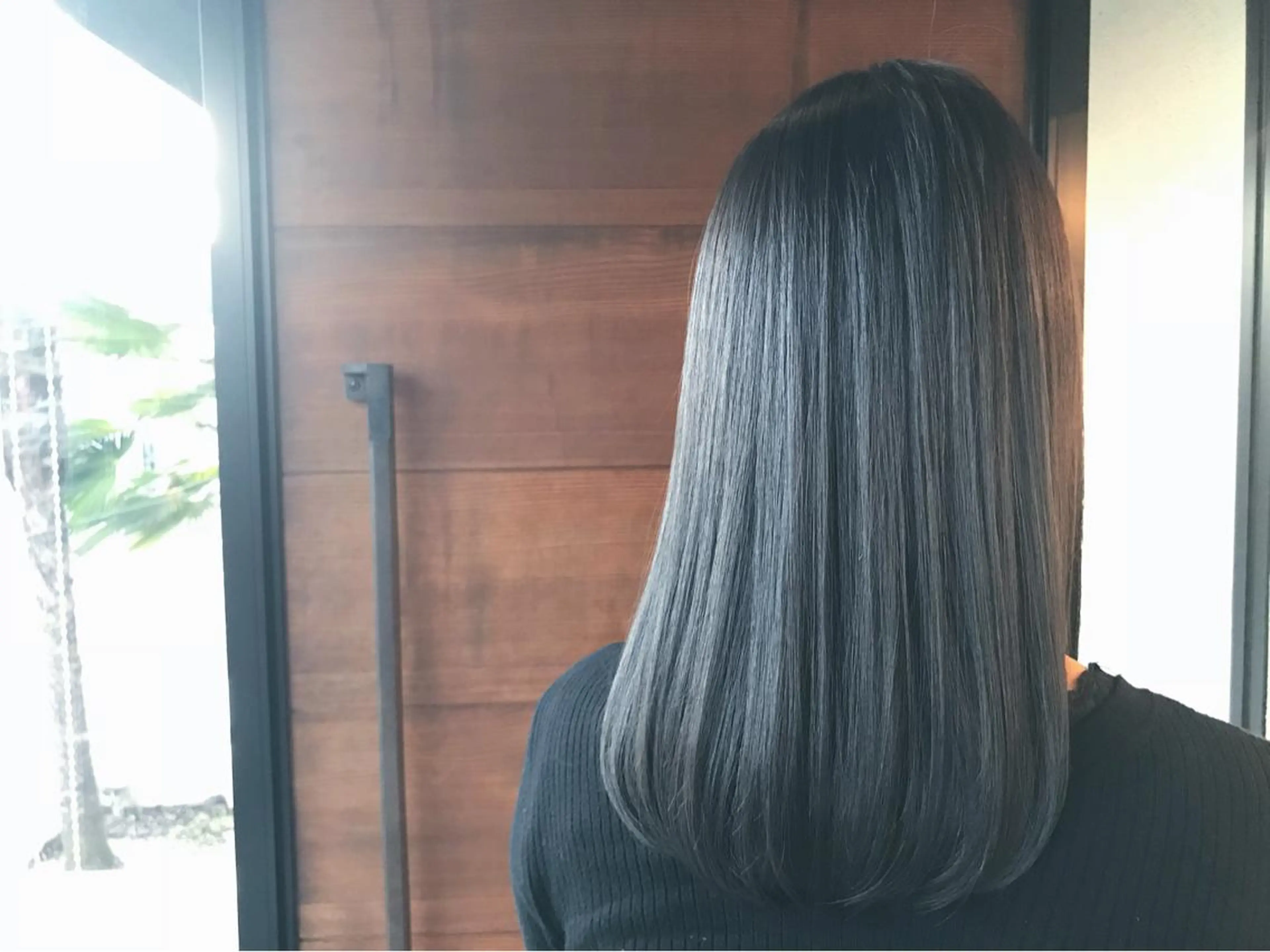 セミロング カラー ヘアカラー トリートメント IORI #韓国ヘア#髪質改善のヘアスタイル