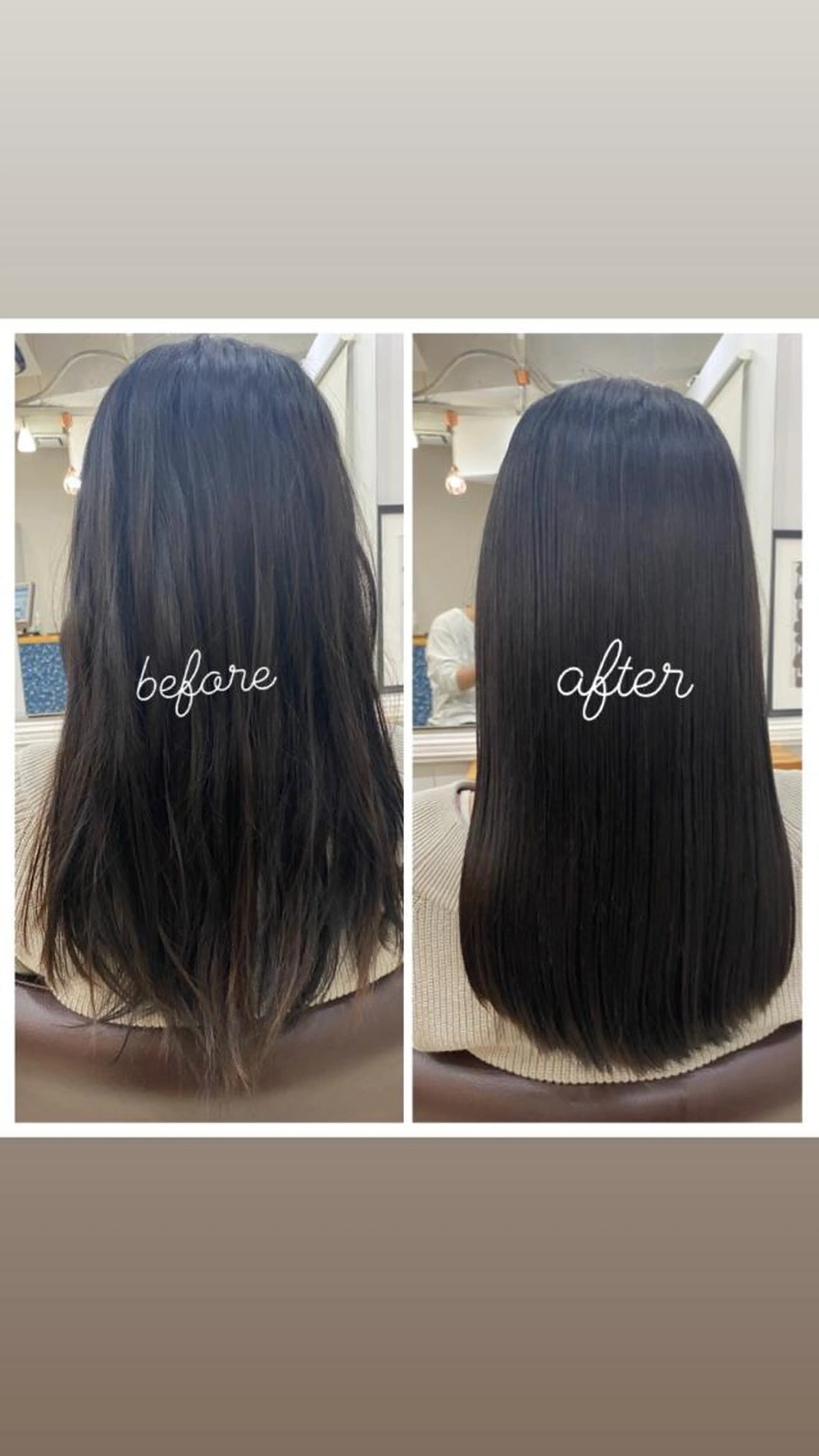 秋冬に向けての限定メニュー🌻ヘアケアリスト⭐️【髪質改善】オーダーメイドトリートメントの写真