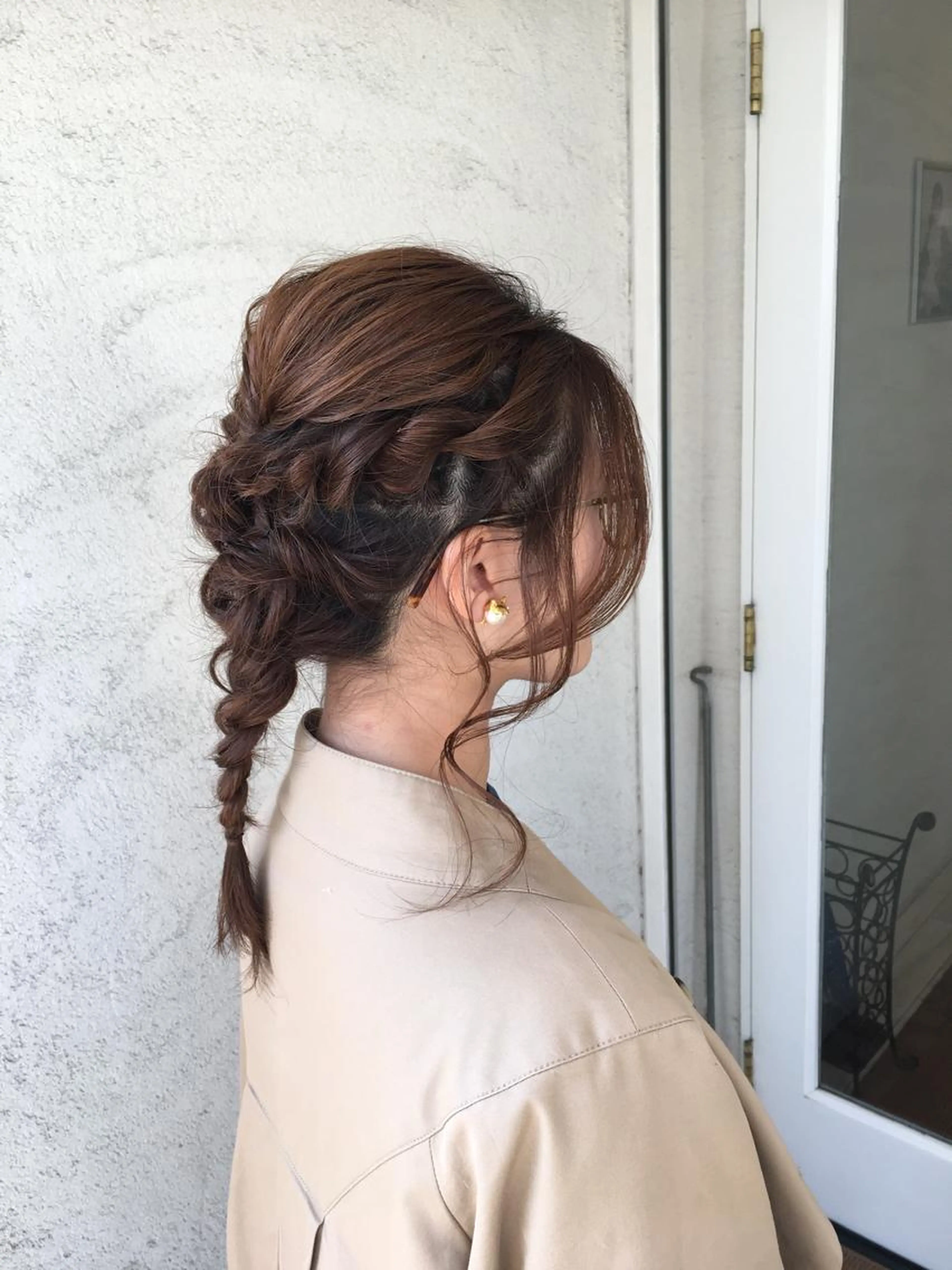 ヘアセットの写真