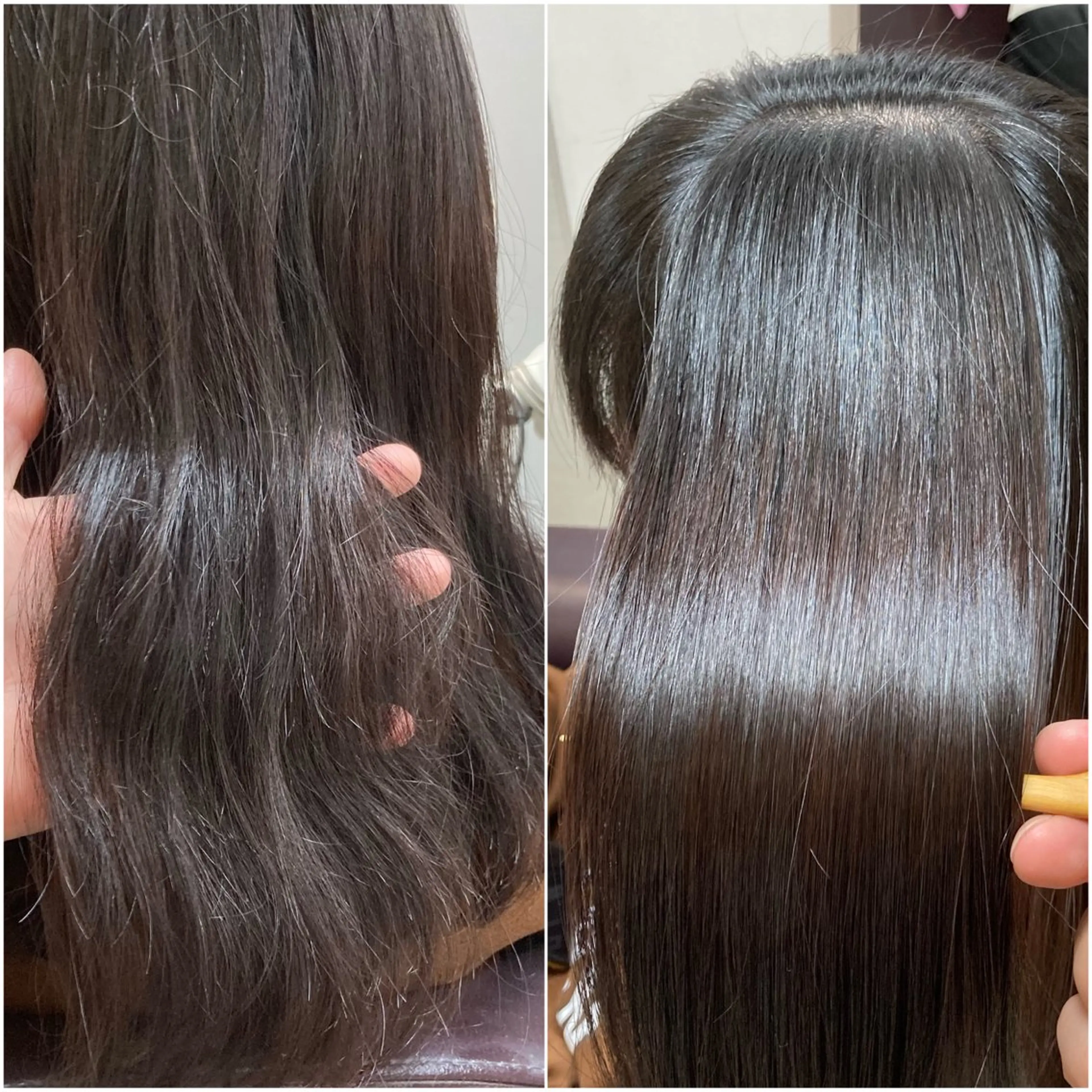 ロング 髪質改善 トリートメント 酸熱トリートメント 髙木　樹 縮毛矯正/髪質改善のヘアスタイル