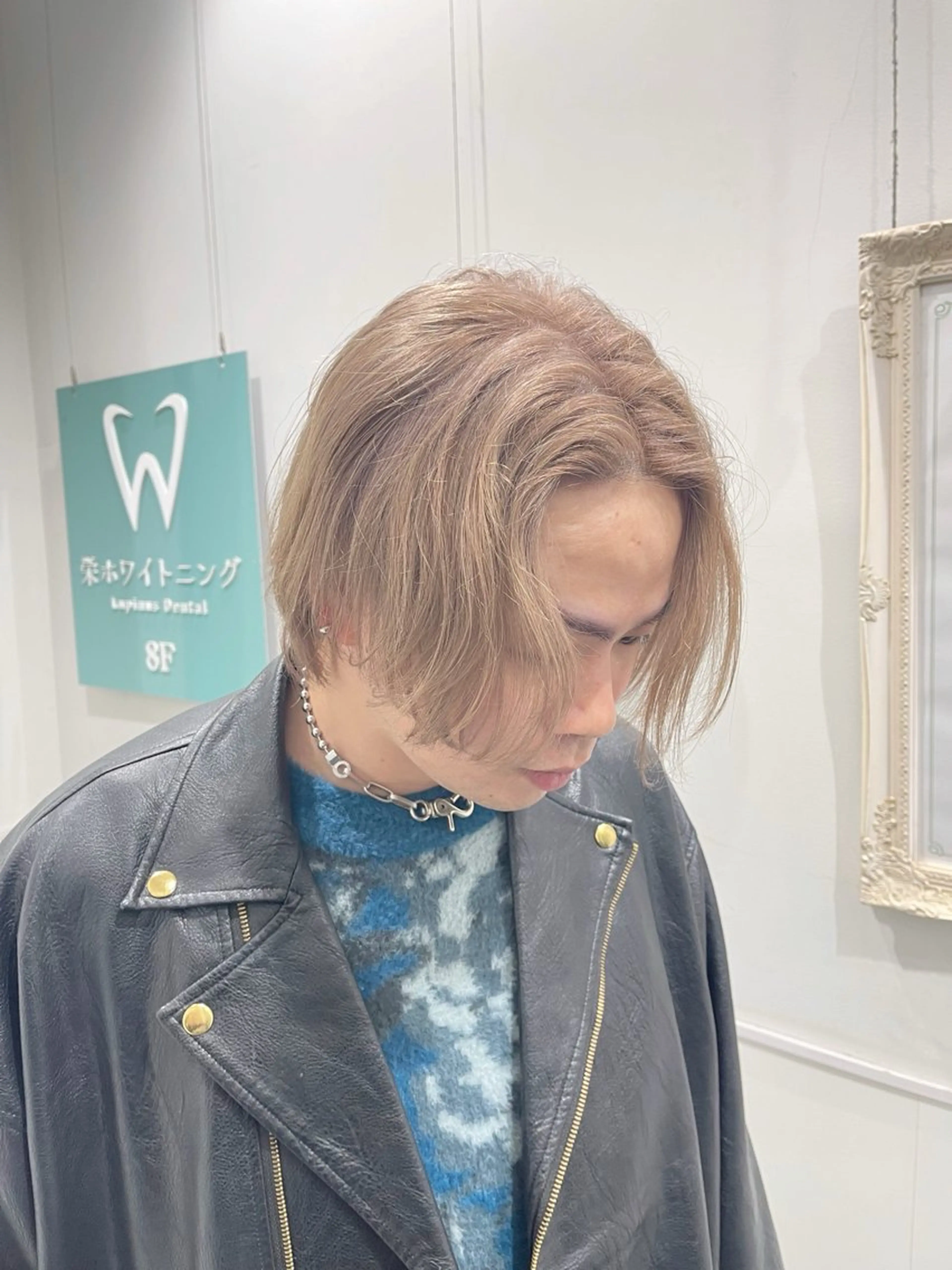 【メンズ限定】カット+ケアブリーチ+ダメージレス艶カラー+集中補修ケアトリートメントの写真