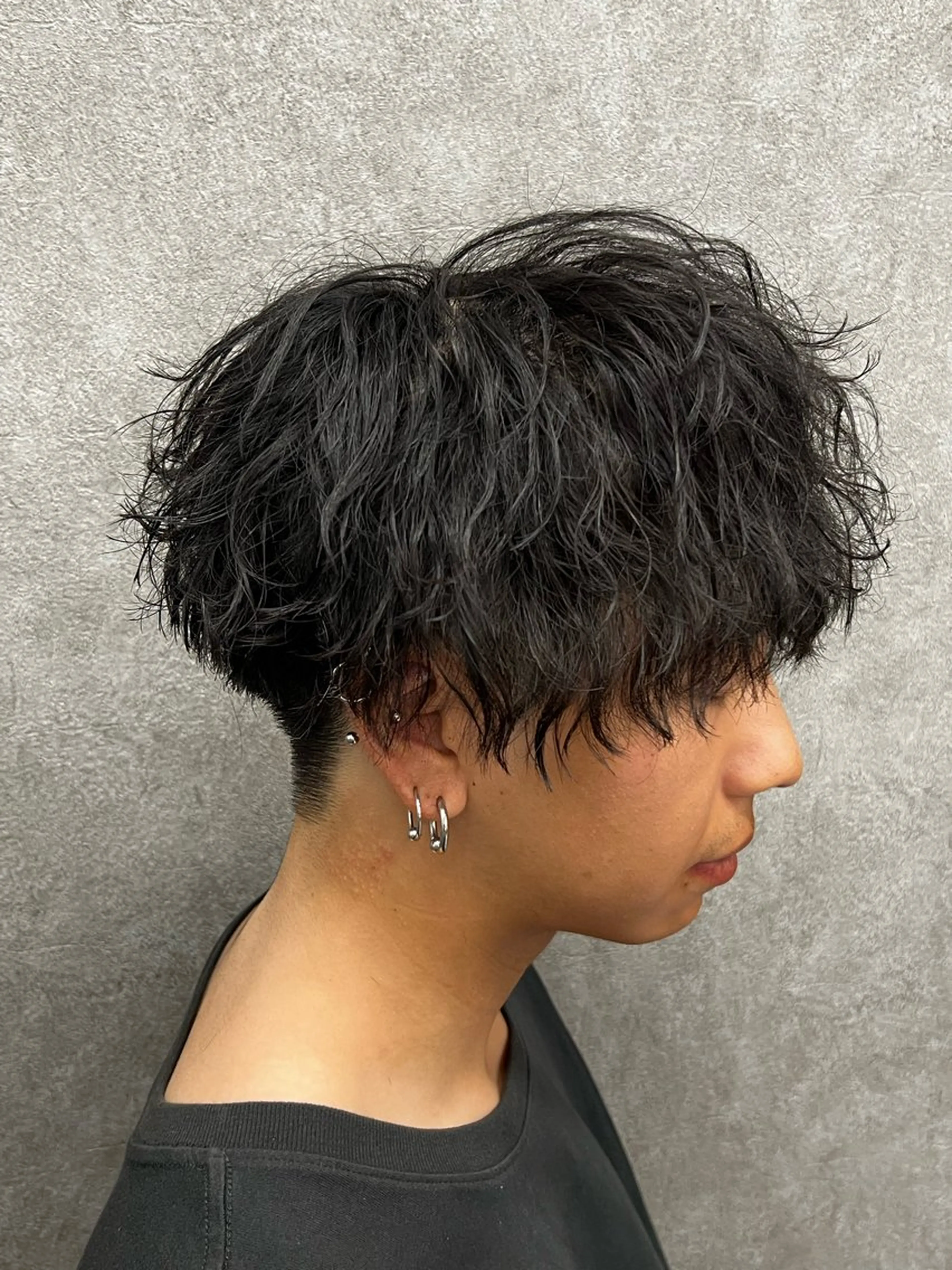 パーマ メンズ カット パーマ 【札幌メンズ特化】 つばさ🔥のヘアスタイル