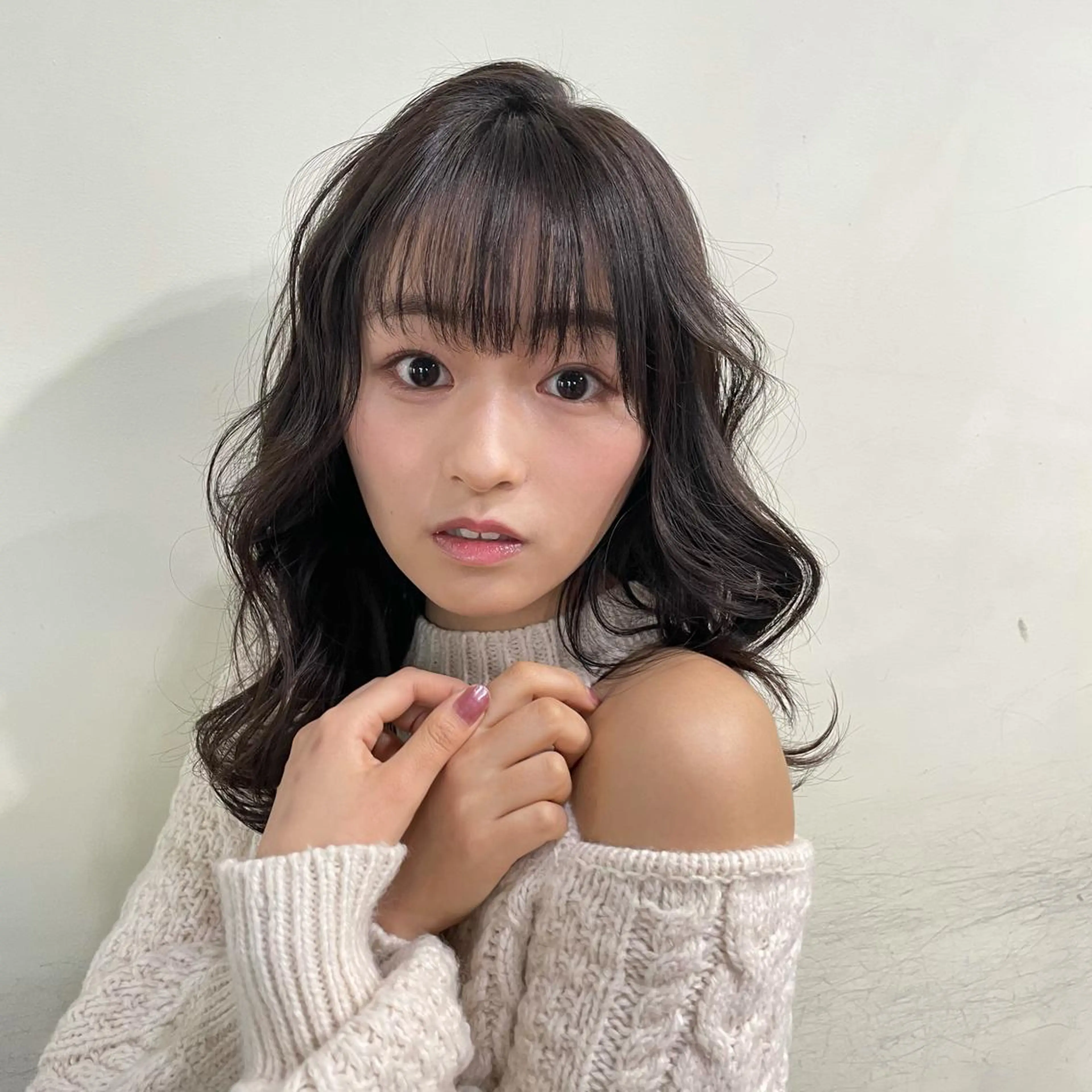 ミディアム カラー パーマ メンズ トリートメント ボブヘアカット Rikapi❤️のヘアスタイル