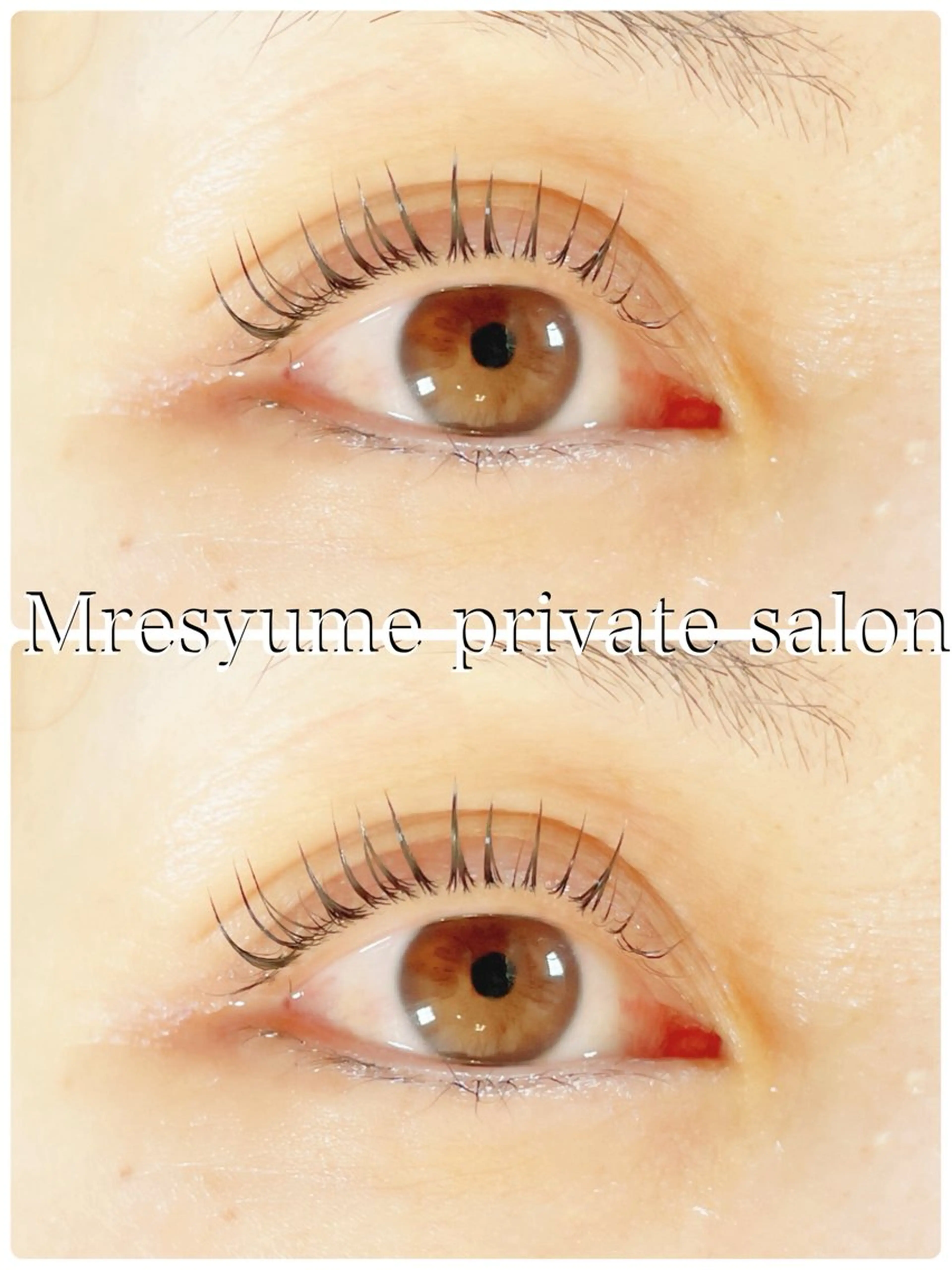 マツエク・マツパ Mresyume MAYUのマツエク・マツパデザイン