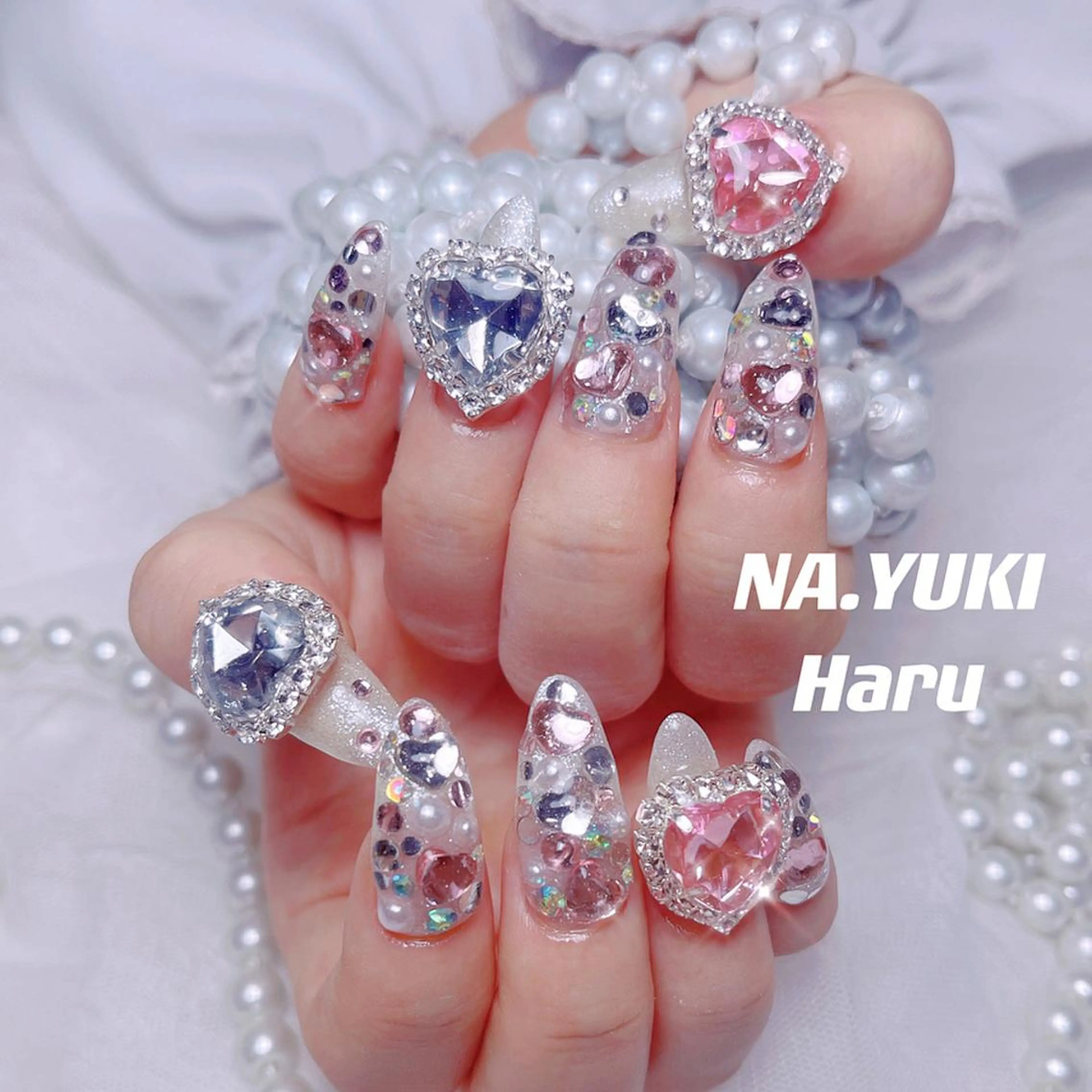 ネイル 持ち込み ハンドネイル ハンドケア ナユキNA.YUKI 池袋店のネイルデザイン