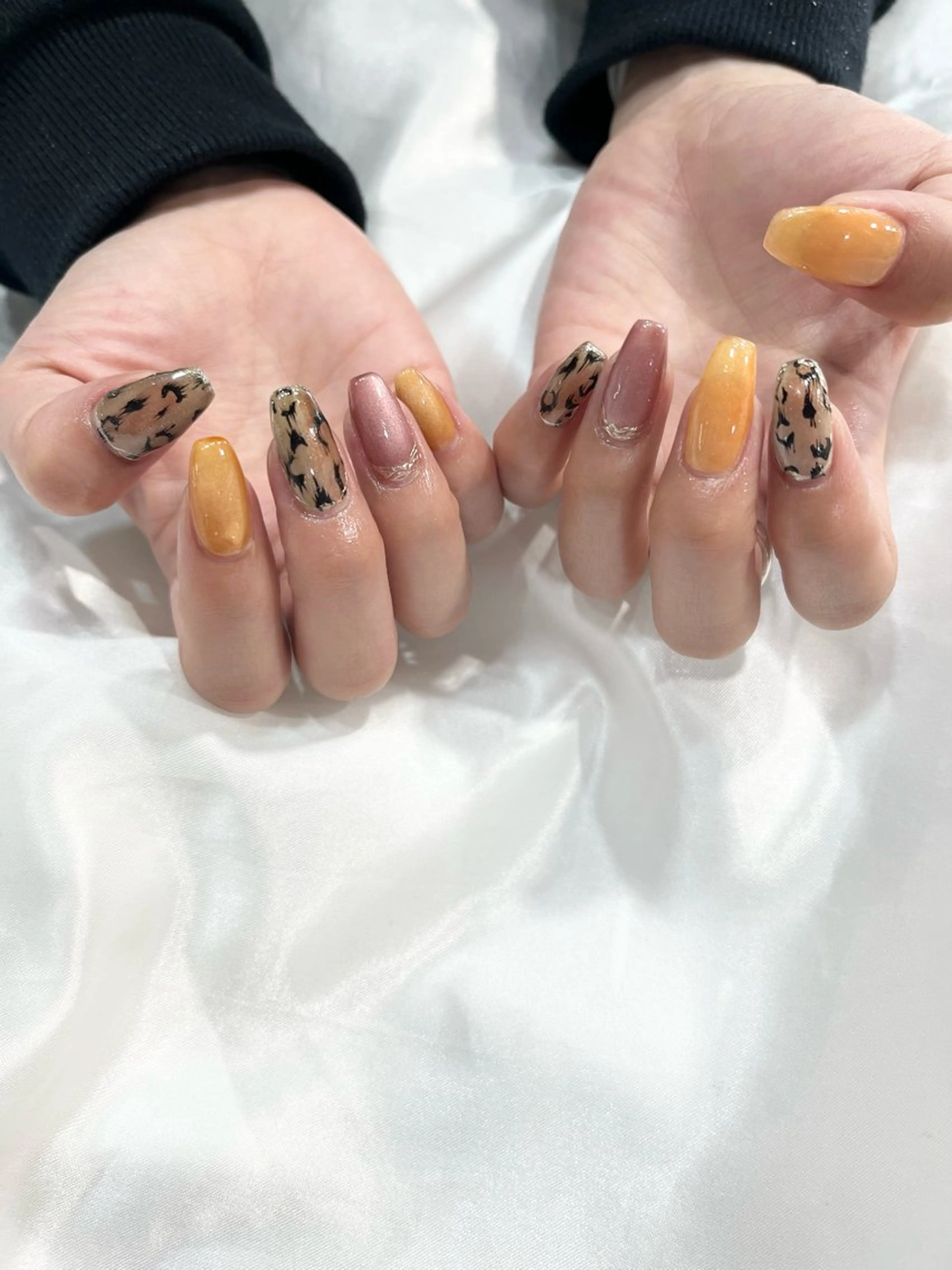 ネイル マグネットネイル ハンドネイル フットネイル nailsister ただのネイルデザイン