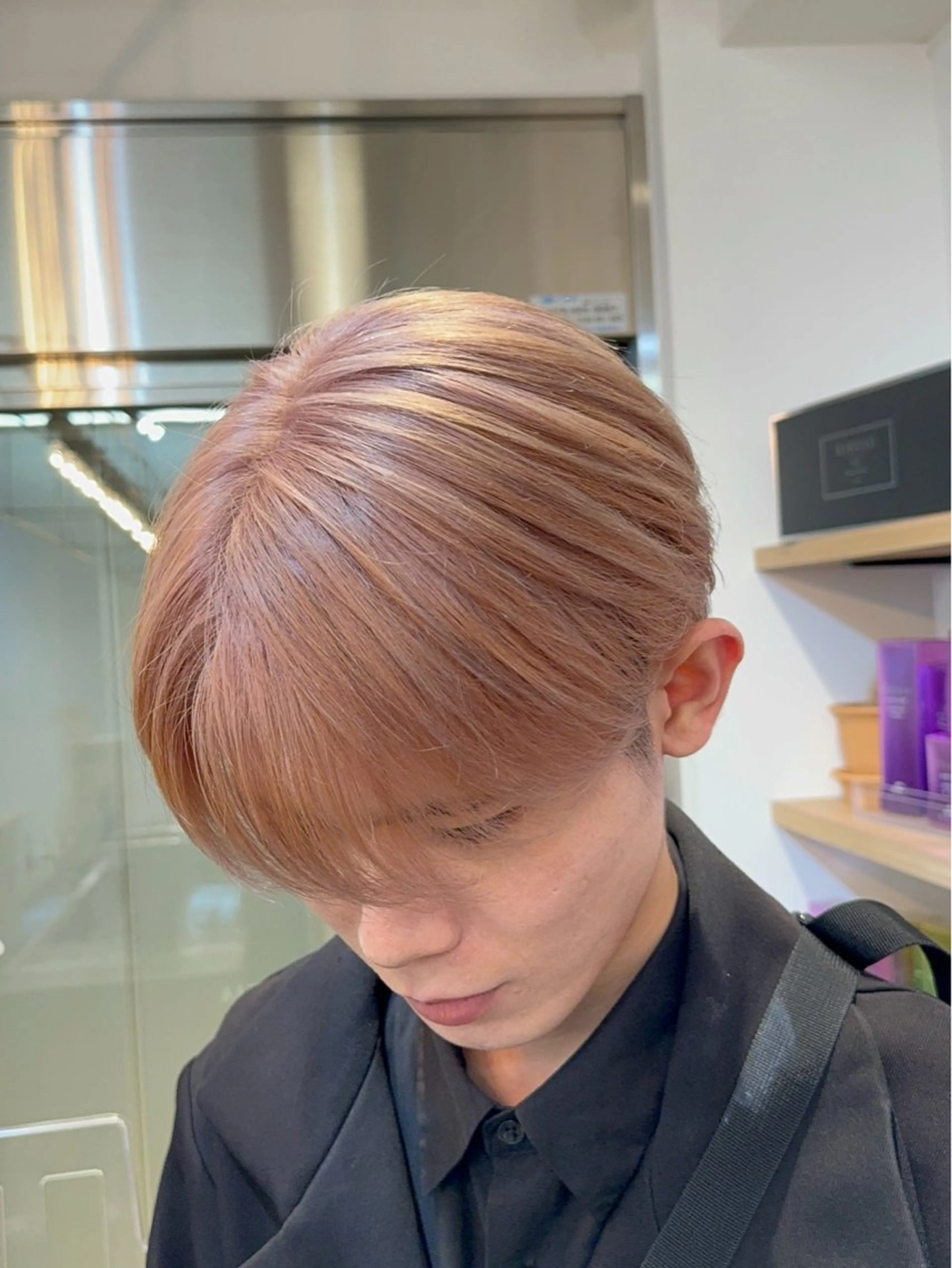 ショート 韓国風ヘア カット 箕面/ボブ/ 髪質改善/加藤優眞のヘアスタイル