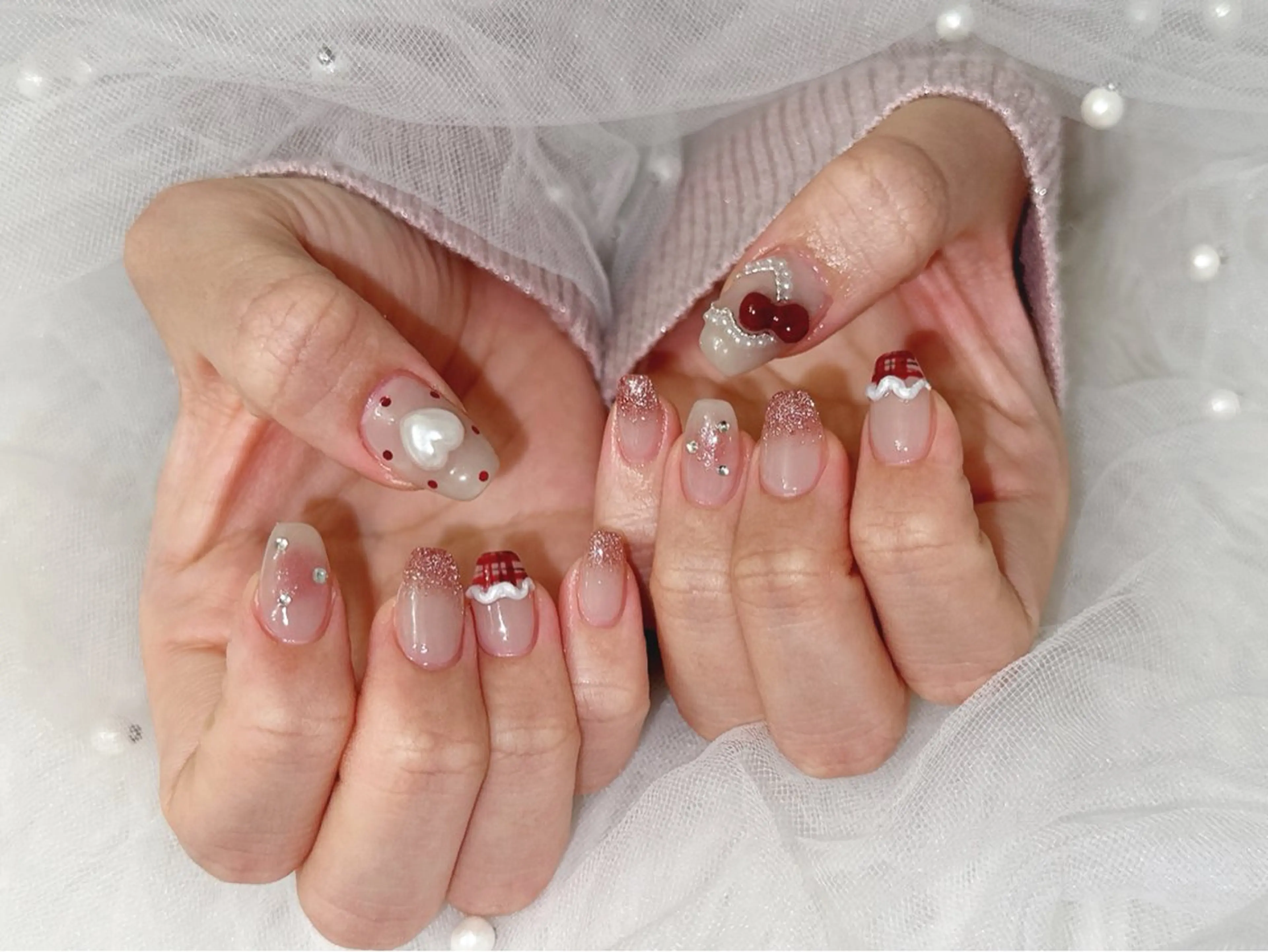 ネイル 【Eclat ｴｸﾗ】nail＆beauty所属・Eclat〔ｴｸﾗ〕 MOEKA𝜗𝜚*のネイルデザイン