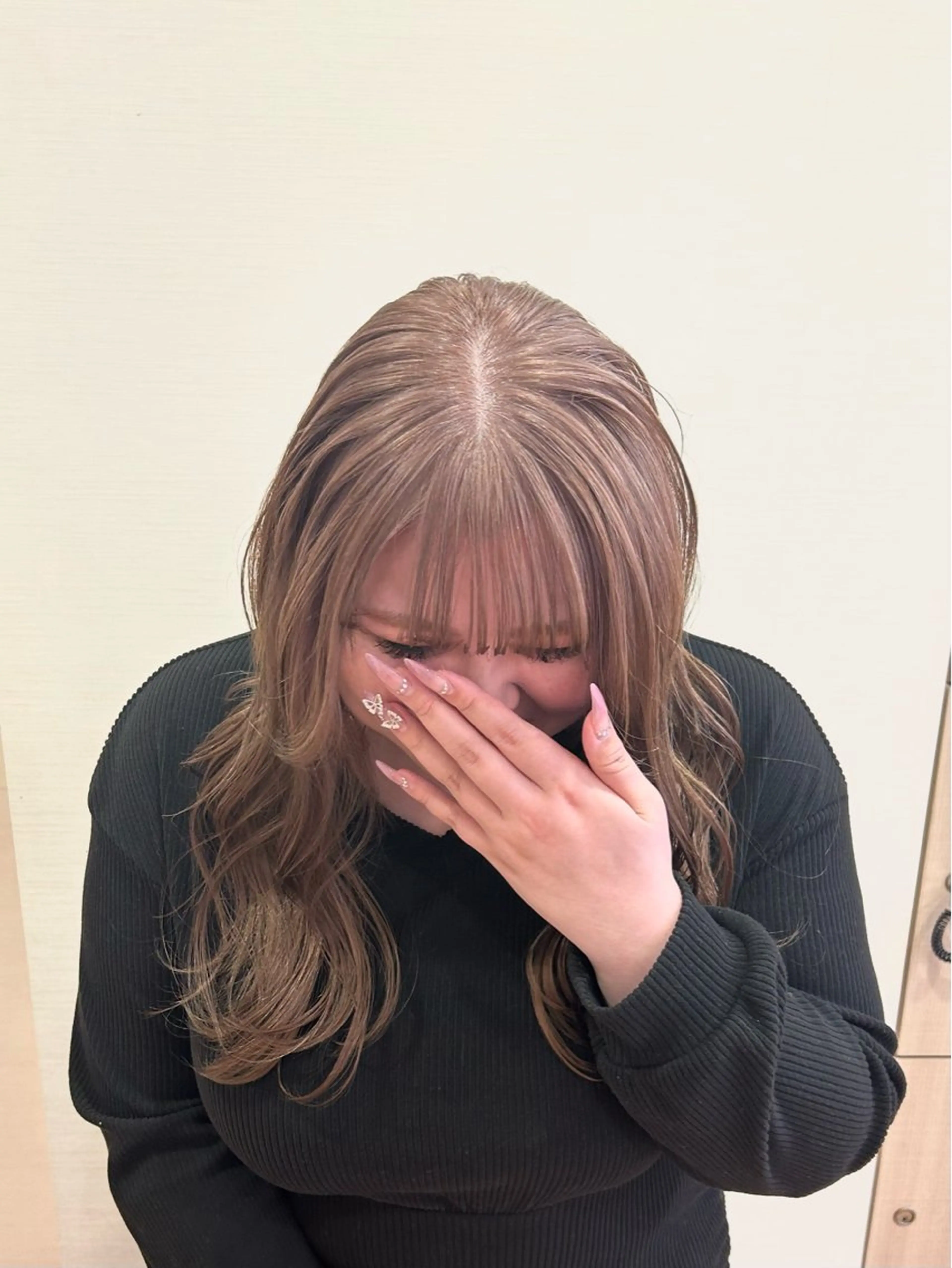 ロング カラー ミ ユのヘアスタイル