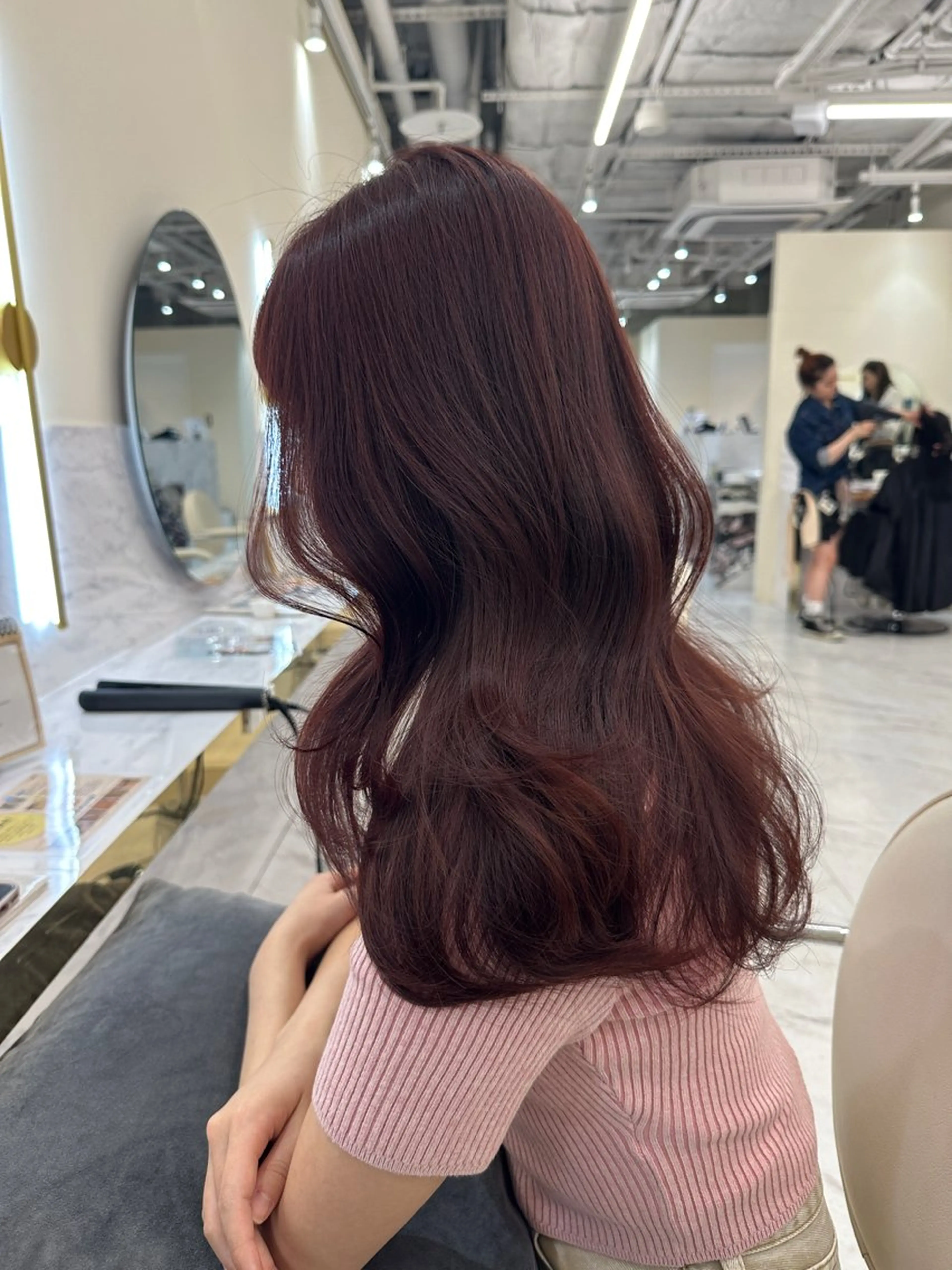 ミディアム 髪質改善 レイヤーカット 似合わせカット カット ヘアカラー トリートメント 似合わせレイヤーカッ ト🩶瀧本美咲のヘアスタイル