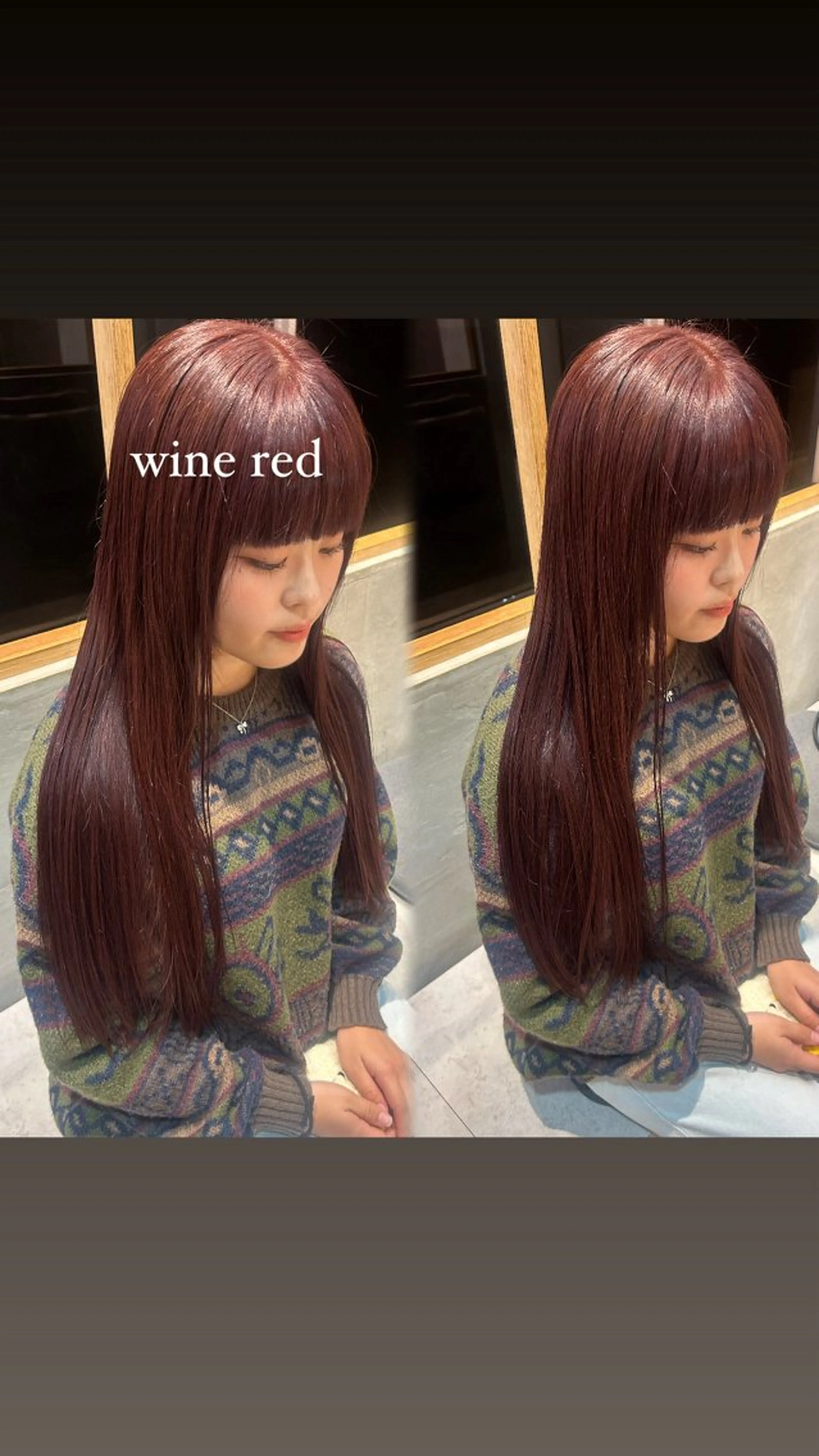 カラー ヘアカラー このか/似合わせ/ 透明感/ダブルカラーのヘアスタイル