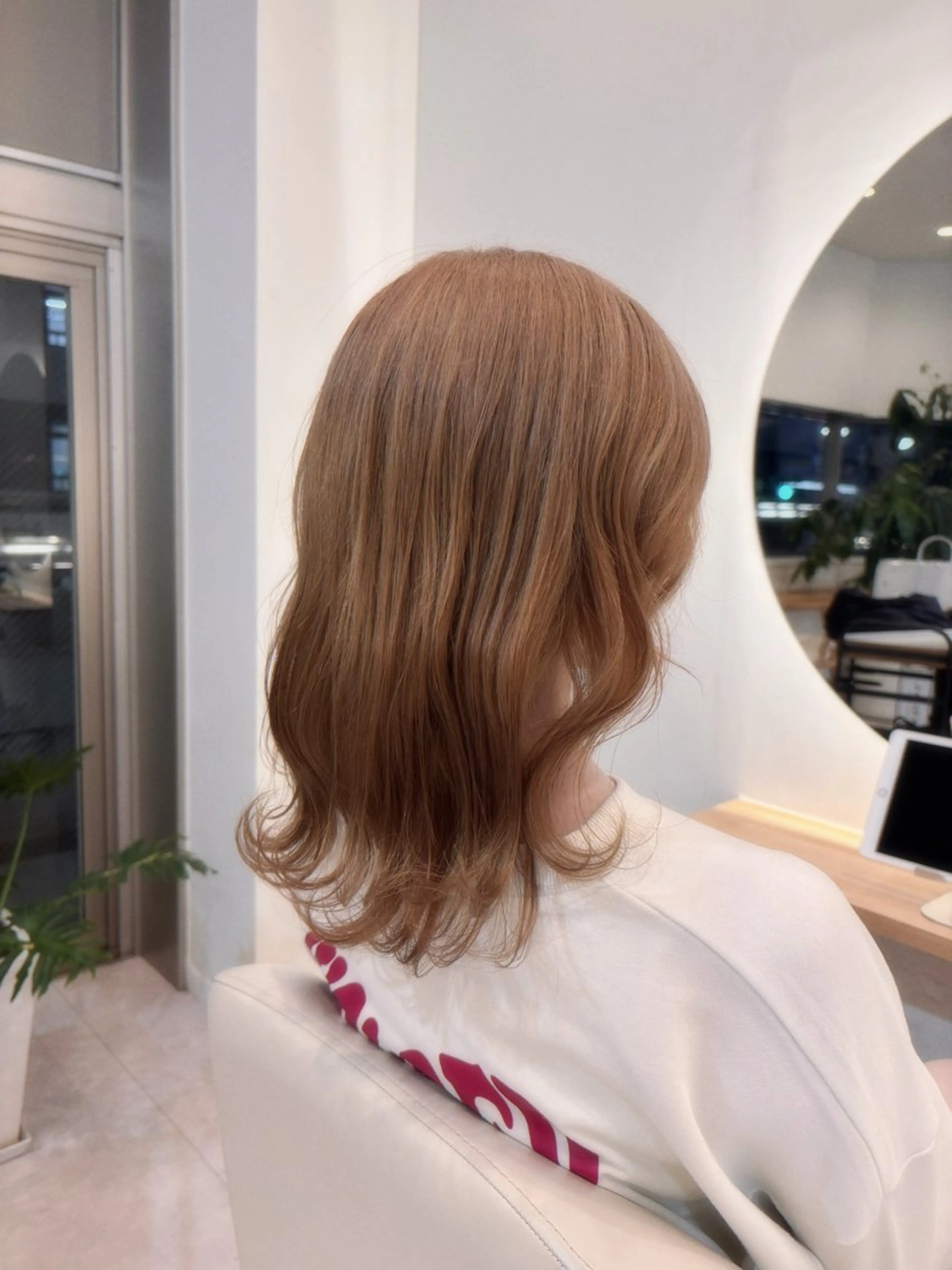 カラー lor.kyoto 奥村みゆきのヘアスタイル