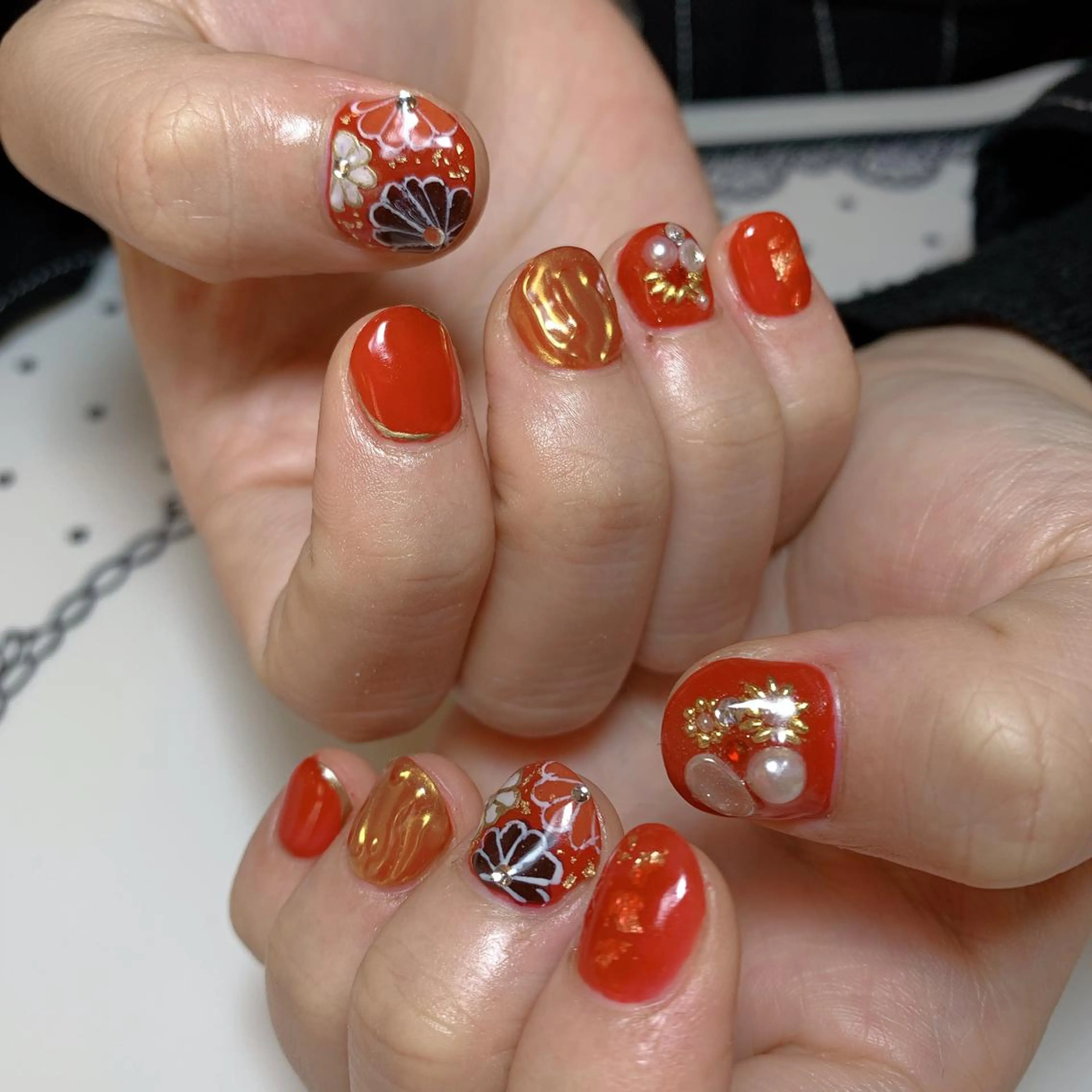 ネイル ハンドネイル 田澤 真理子のネイルデザイン