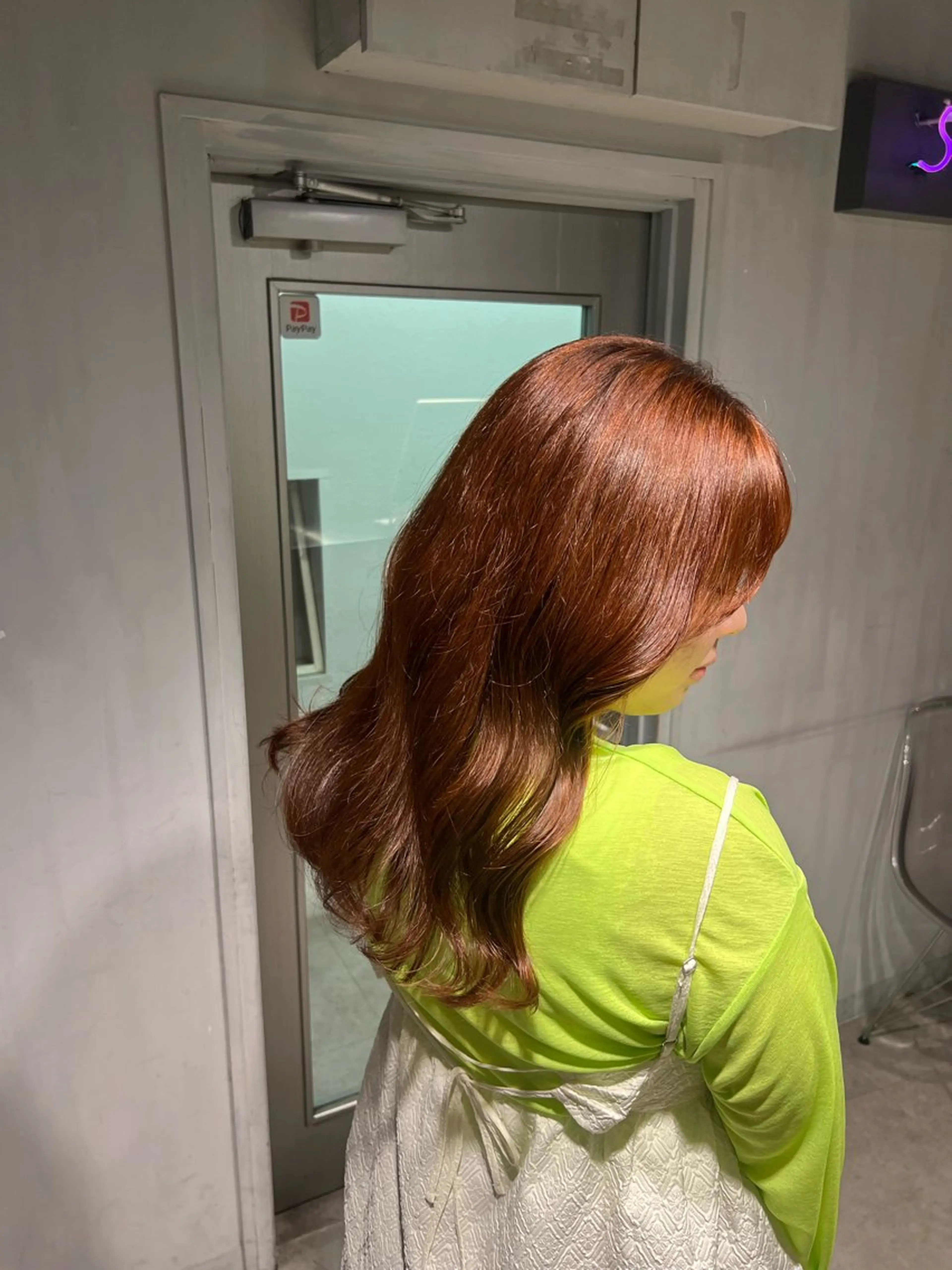 ロング カラー ヘアカラー NANAMI🩵 大人可愛い韓国ヘアのヘアスタイル