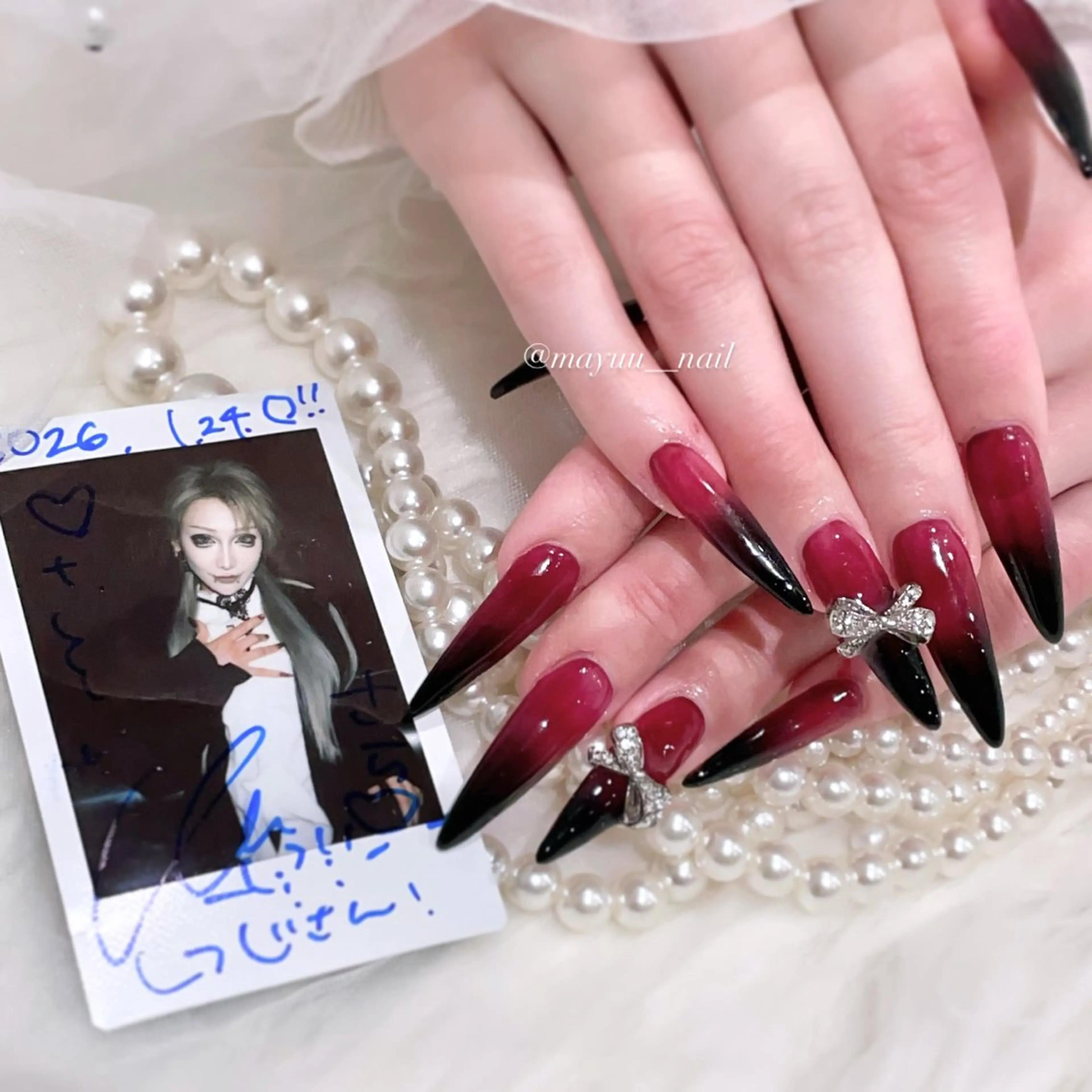 ネイル ハンドネイル 🎀 Mayu 🎀痛ネイルのネイルデザイン