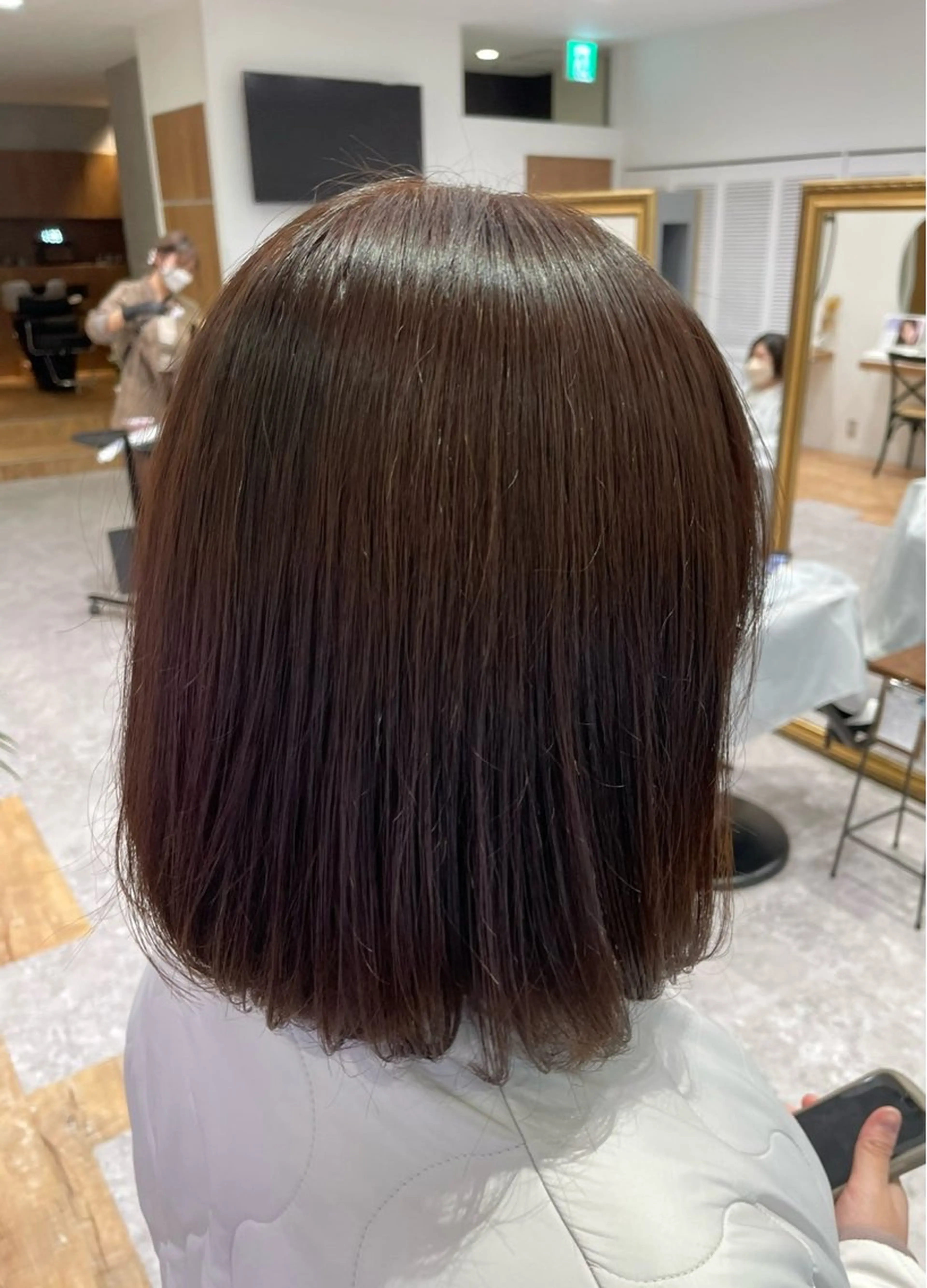 ミディアム カラー 似合わせカラー‎/ アップ🌱‬‪もとかのヘアスタイル