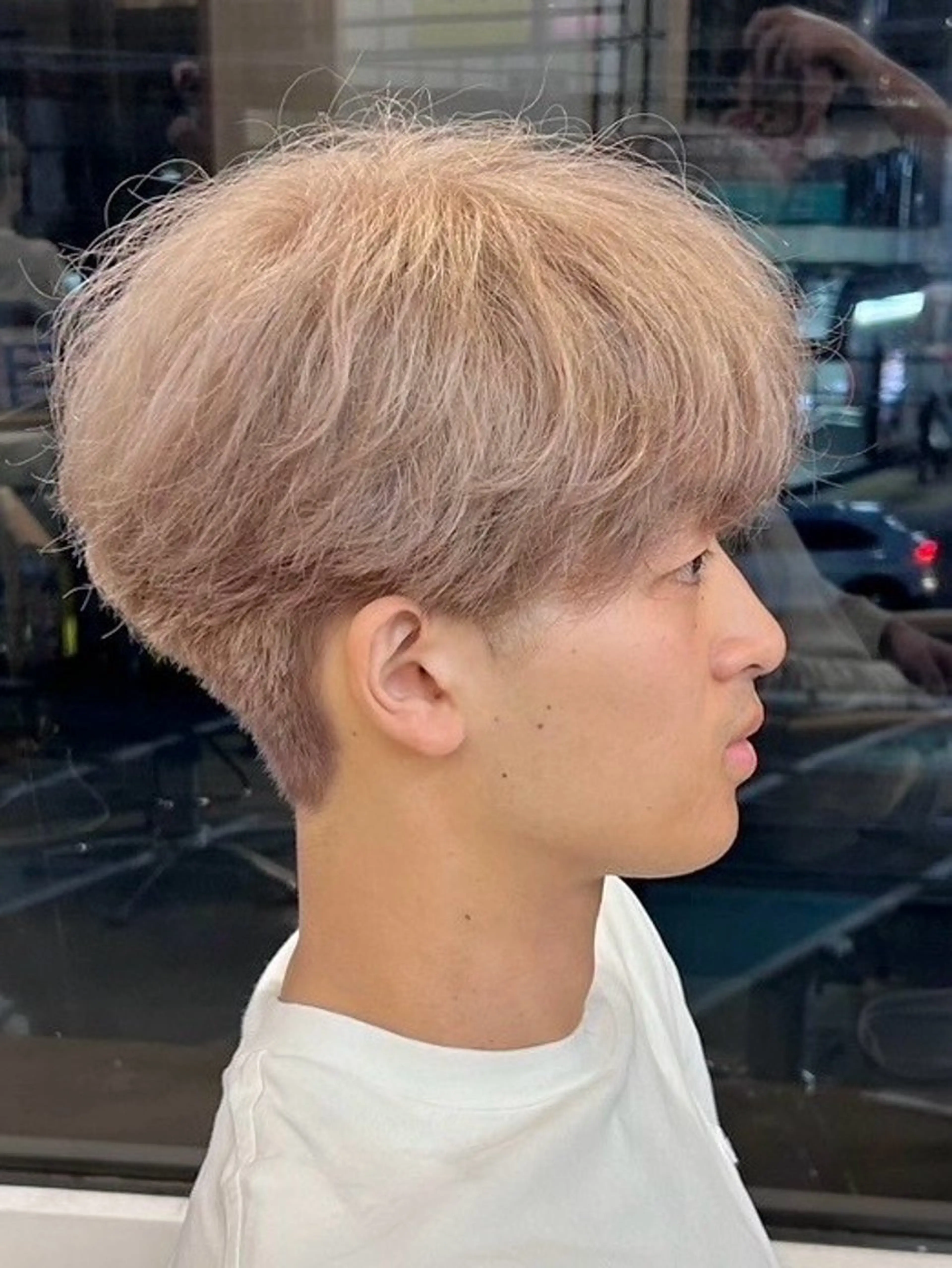 カラー メンズ ヘアカラー メンズニュアンス パーマ特化akaneのヘアスタイル