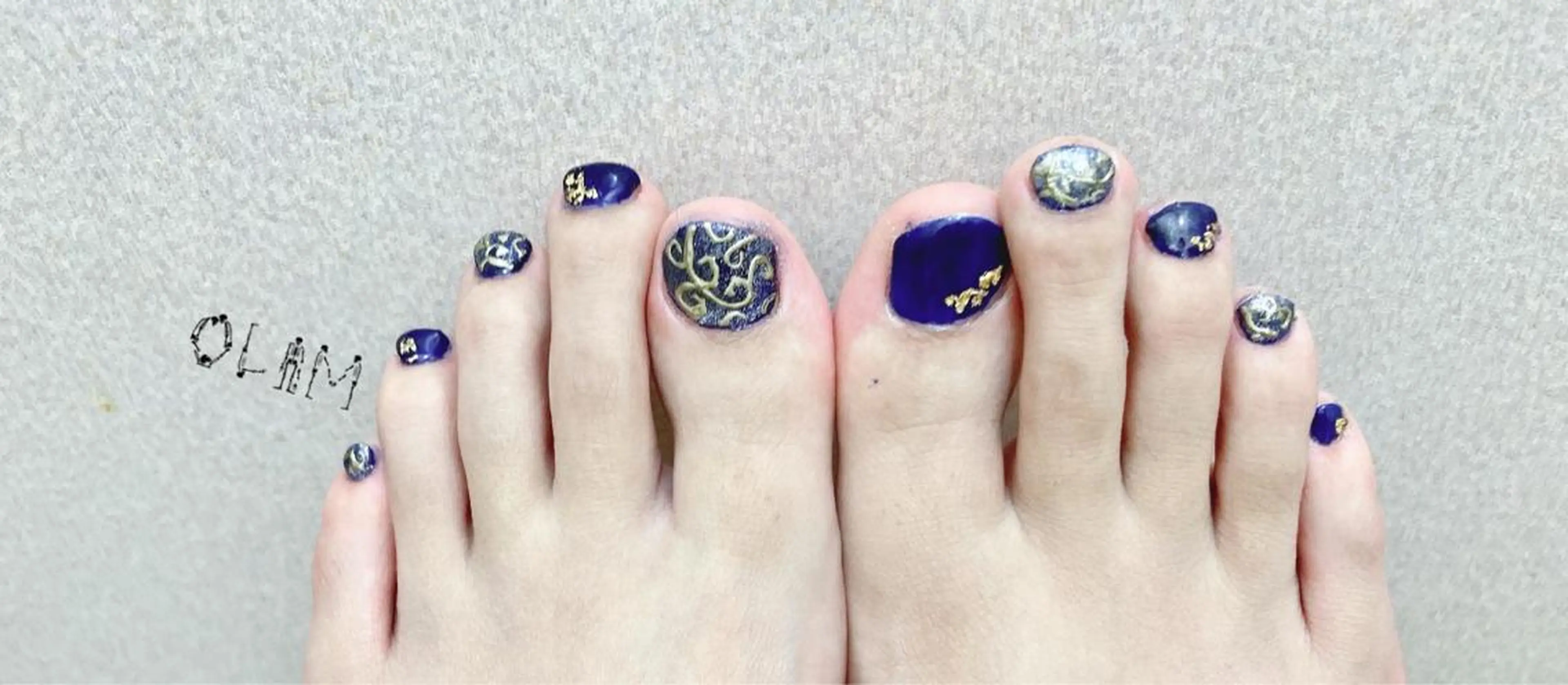 ネイル フットネイル olim nailspaceのネイルデザイン