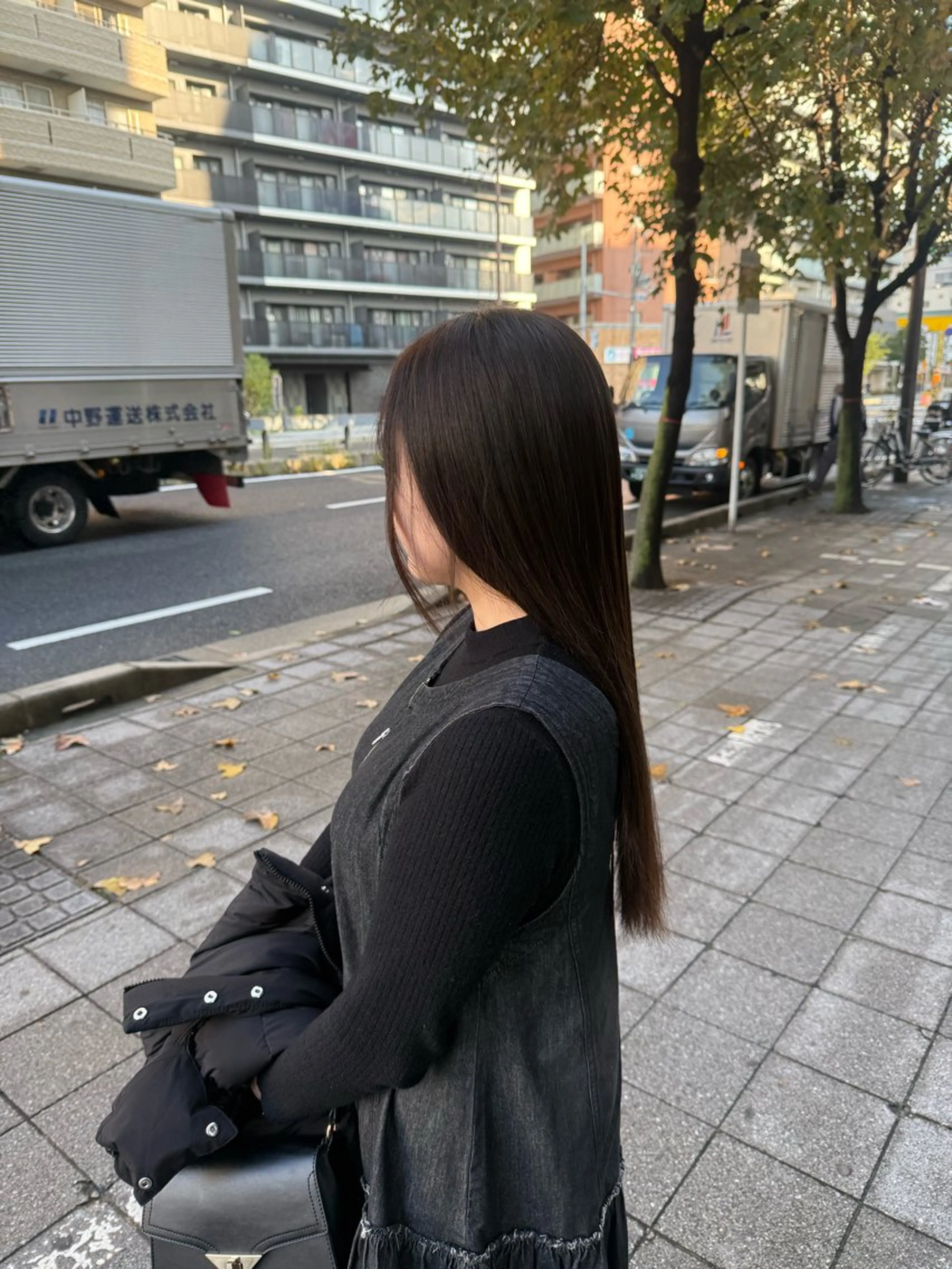 ロング アッシュ アッシュブラウン ヘアカラー 📍野田阪神/海老江 /カラー/かーきぃのヘアスタイル