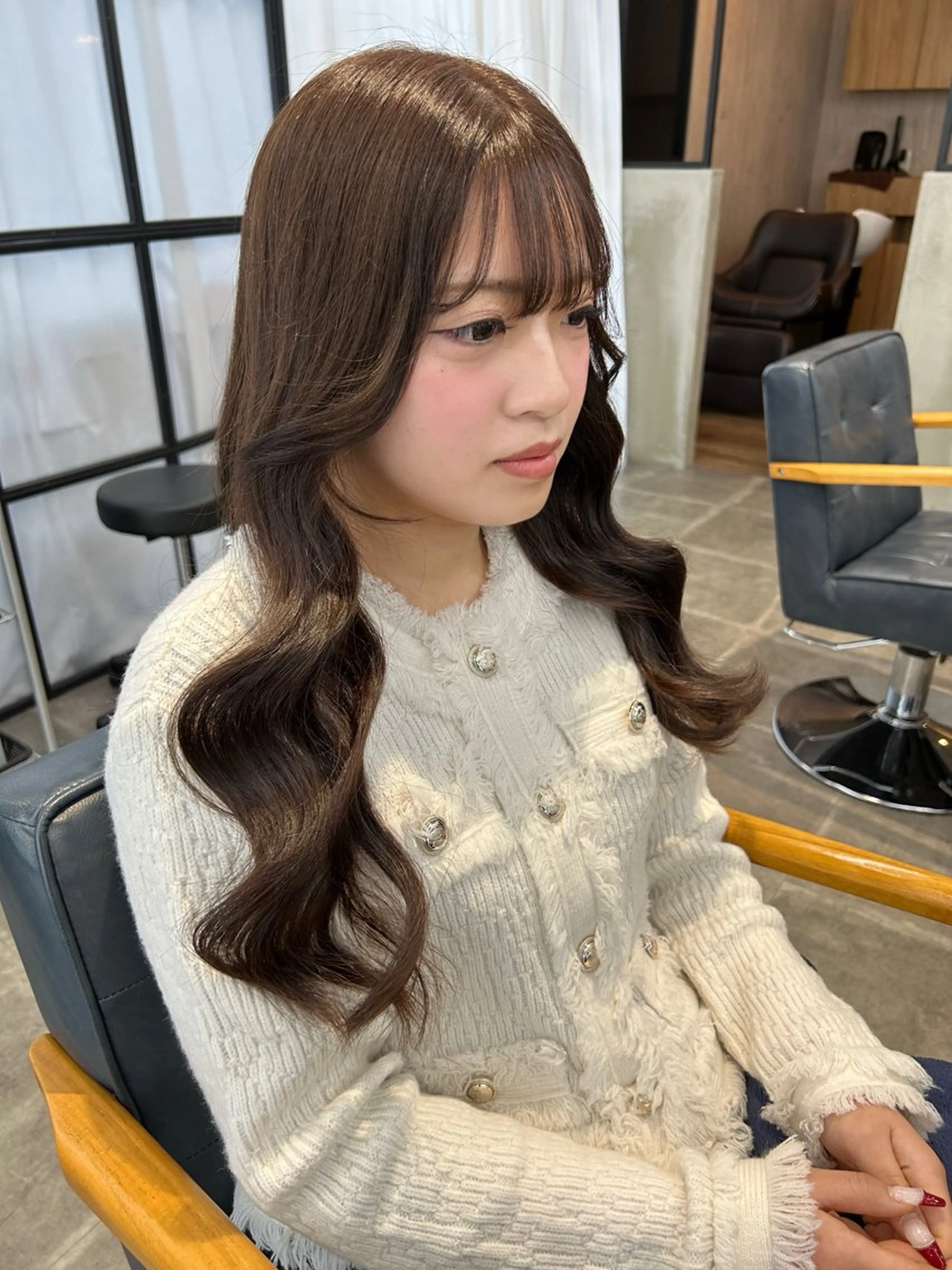 ロング カラー newi梅田🫧韓国 ヘア🫧sakiのヘアスタイル