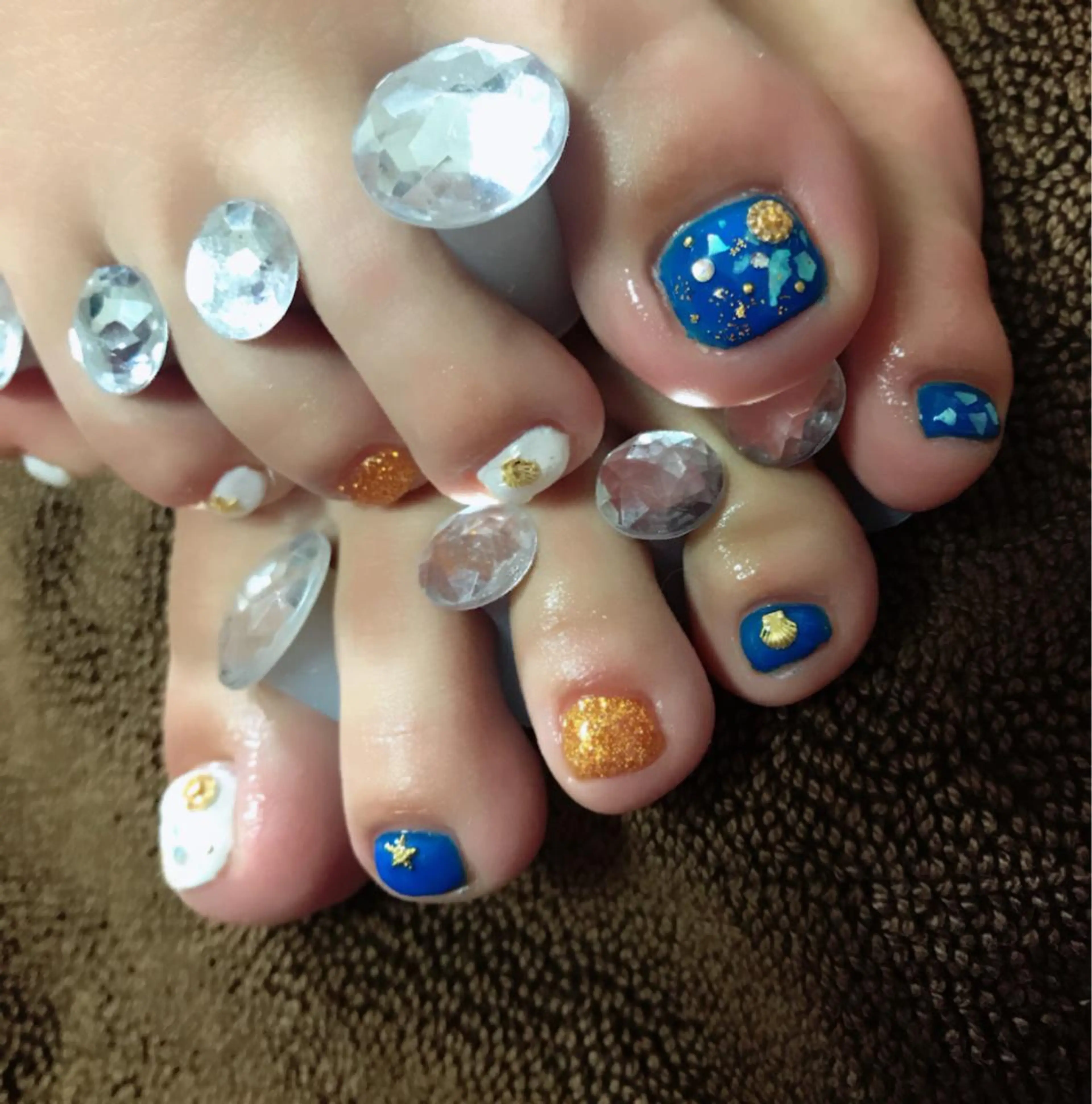 ネイル フットネイル フットネイル Nail Salon macherieのネイルデザイン