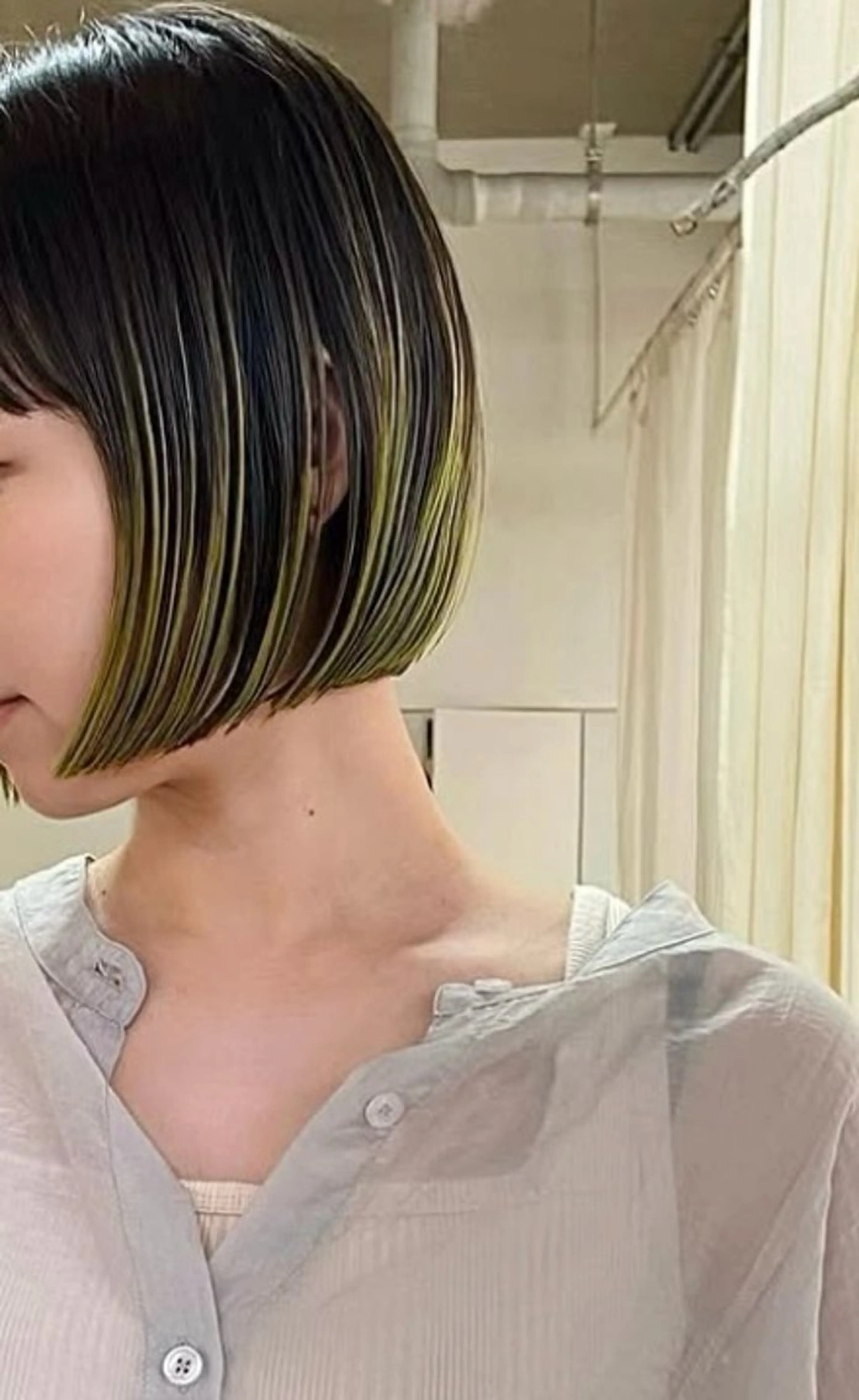 ミディアム MIGxLIG所属・けー ボブのヘアスタイル