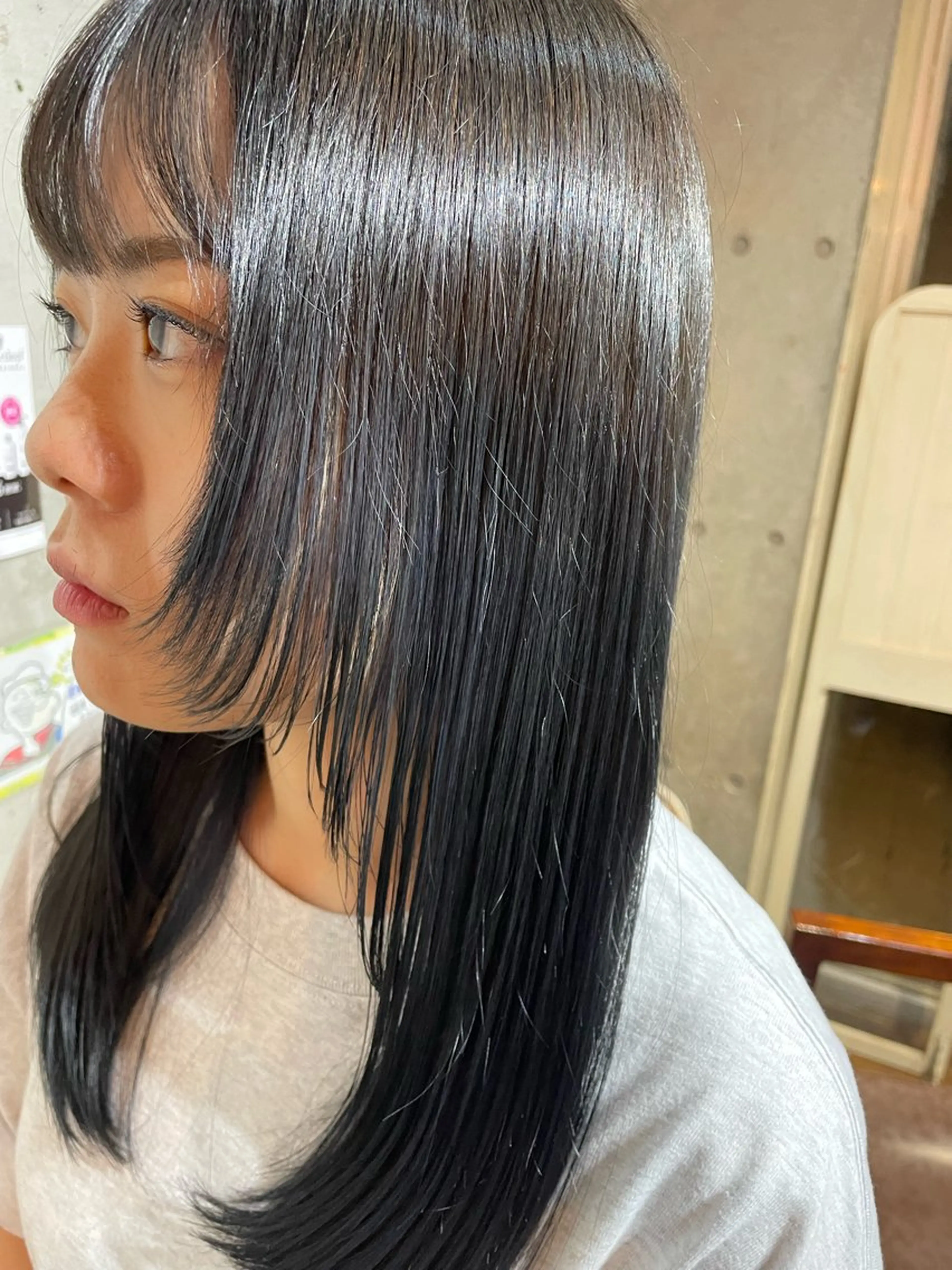 セミロング 坂本 勇将のヘアスタイル