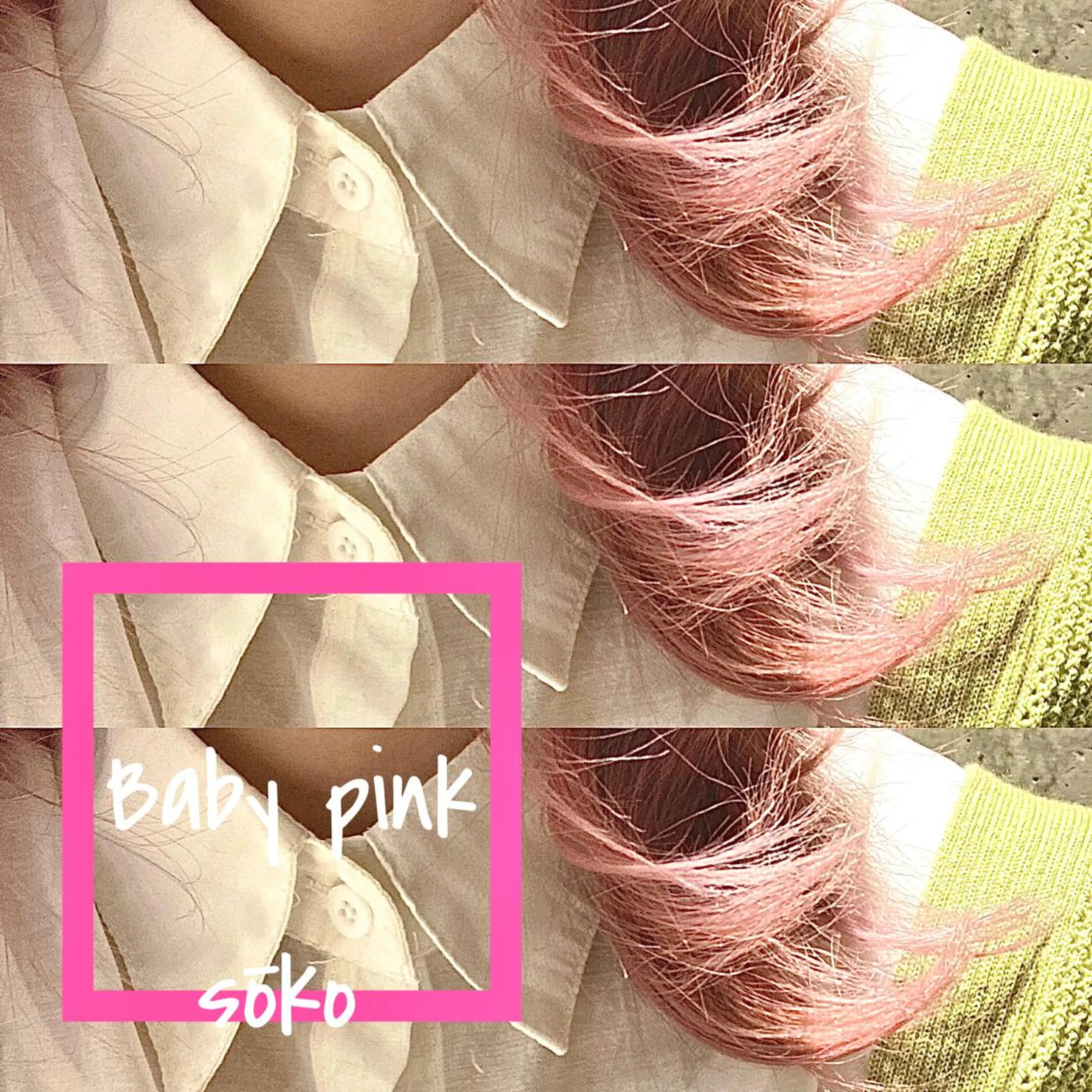 ミディアム カラー パーマ ヘアアレンジ マツエク・マツパ ブリーチ ハイトーンカラー ピンクカラー カラーマツエク カット ヘアカラー トリートメント sōko   Hair&Nail Salon所属・🫧一気にあか抜け 🫧mayuのヘアスタイル