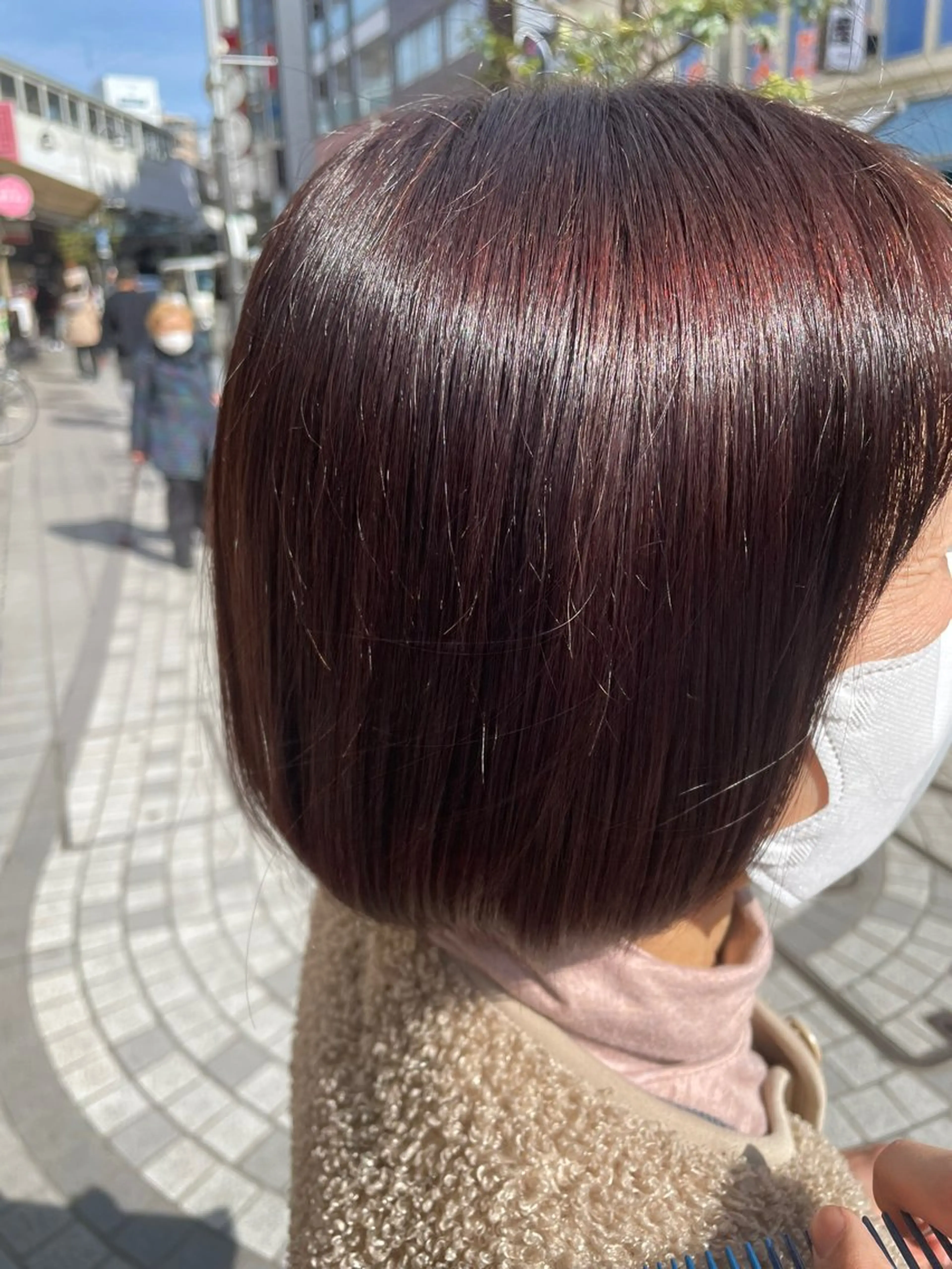 ショート カラー ブラウンカラー トリートメント 瀧澤 一真のヘアスタイル