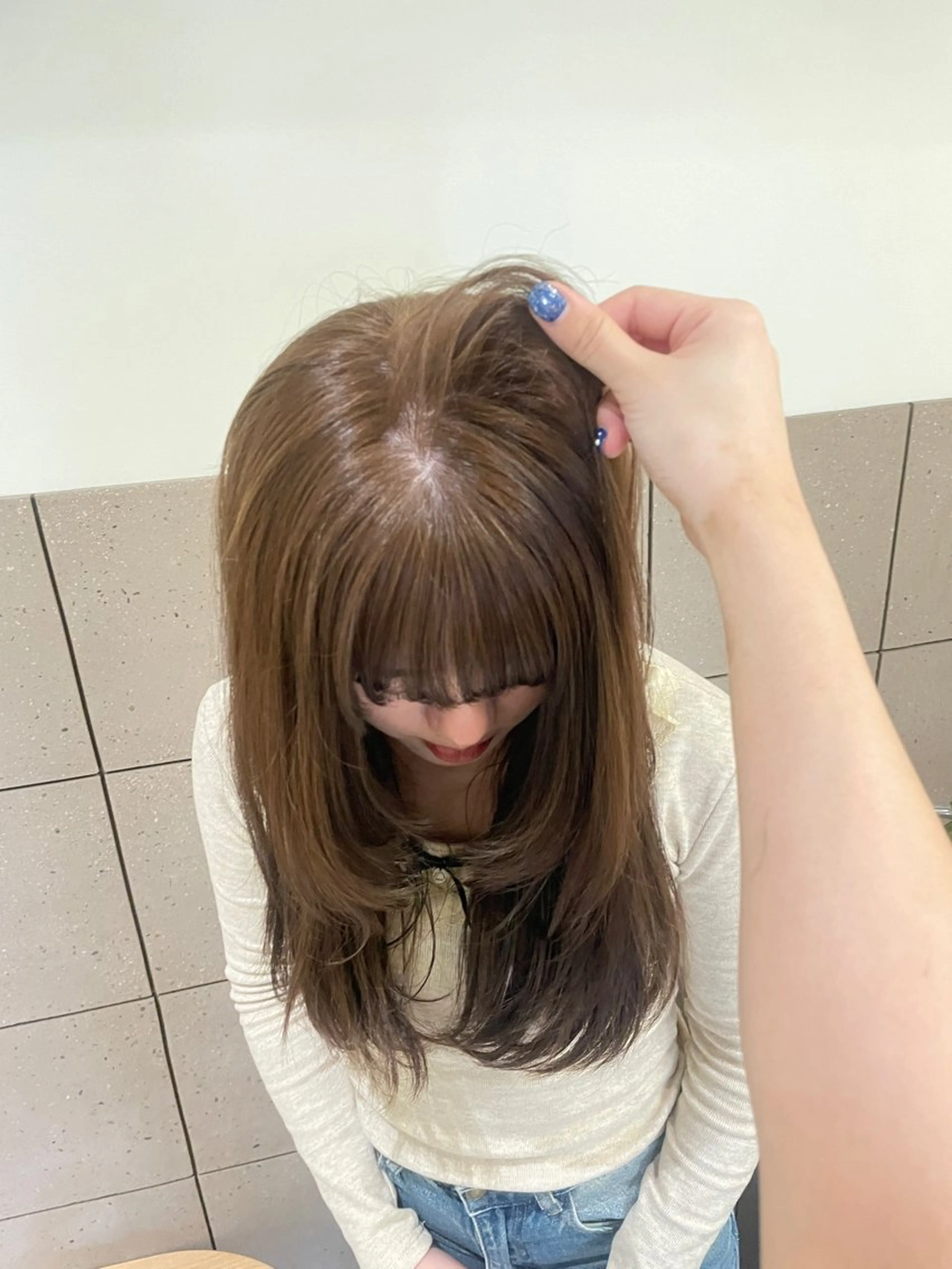 ロング ヘアカラー JURI /HUIのヘアスタイル