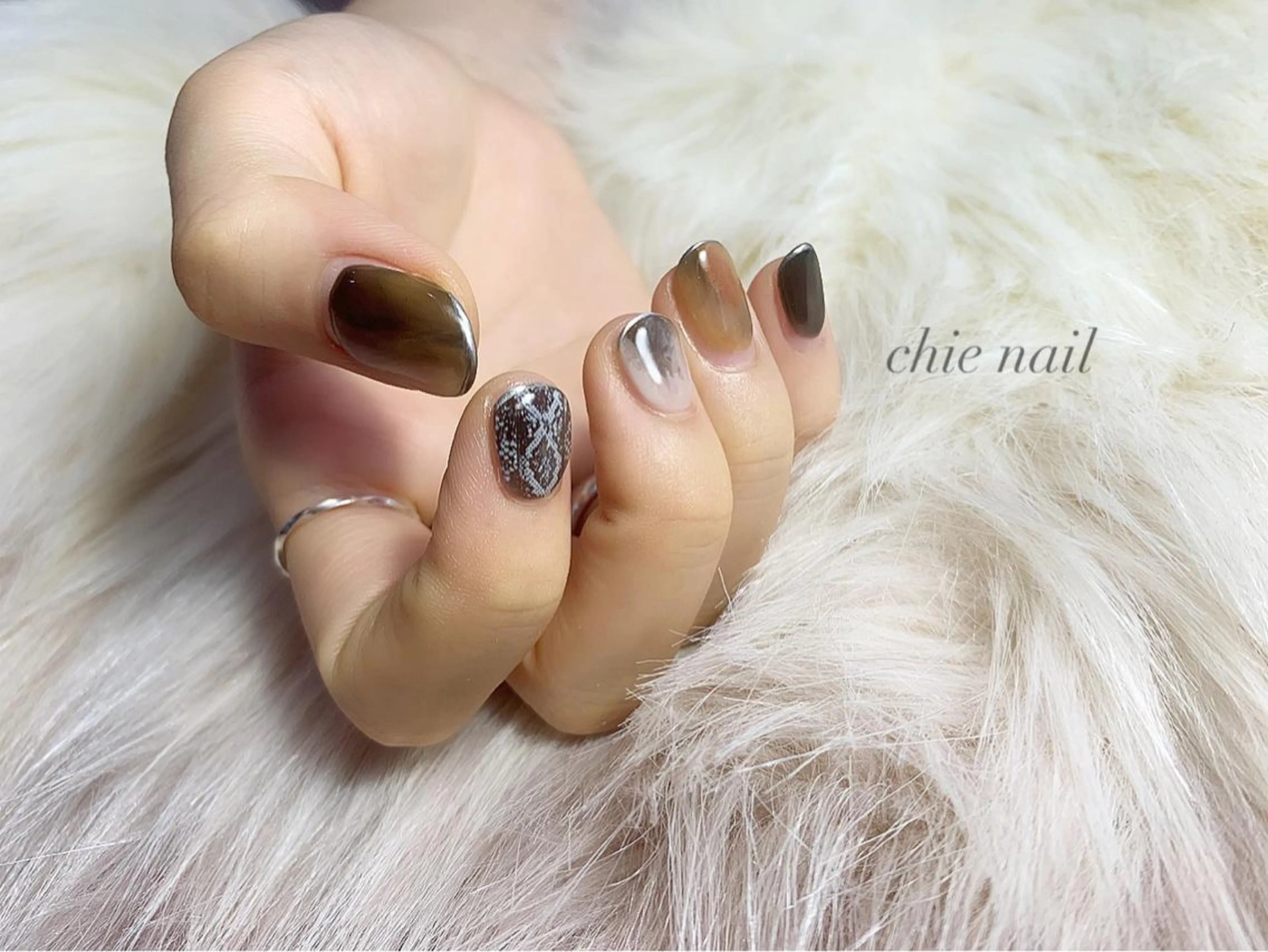 ネイル ハンドネイル 森ノ宮❤︎ chieのネイルデザイン