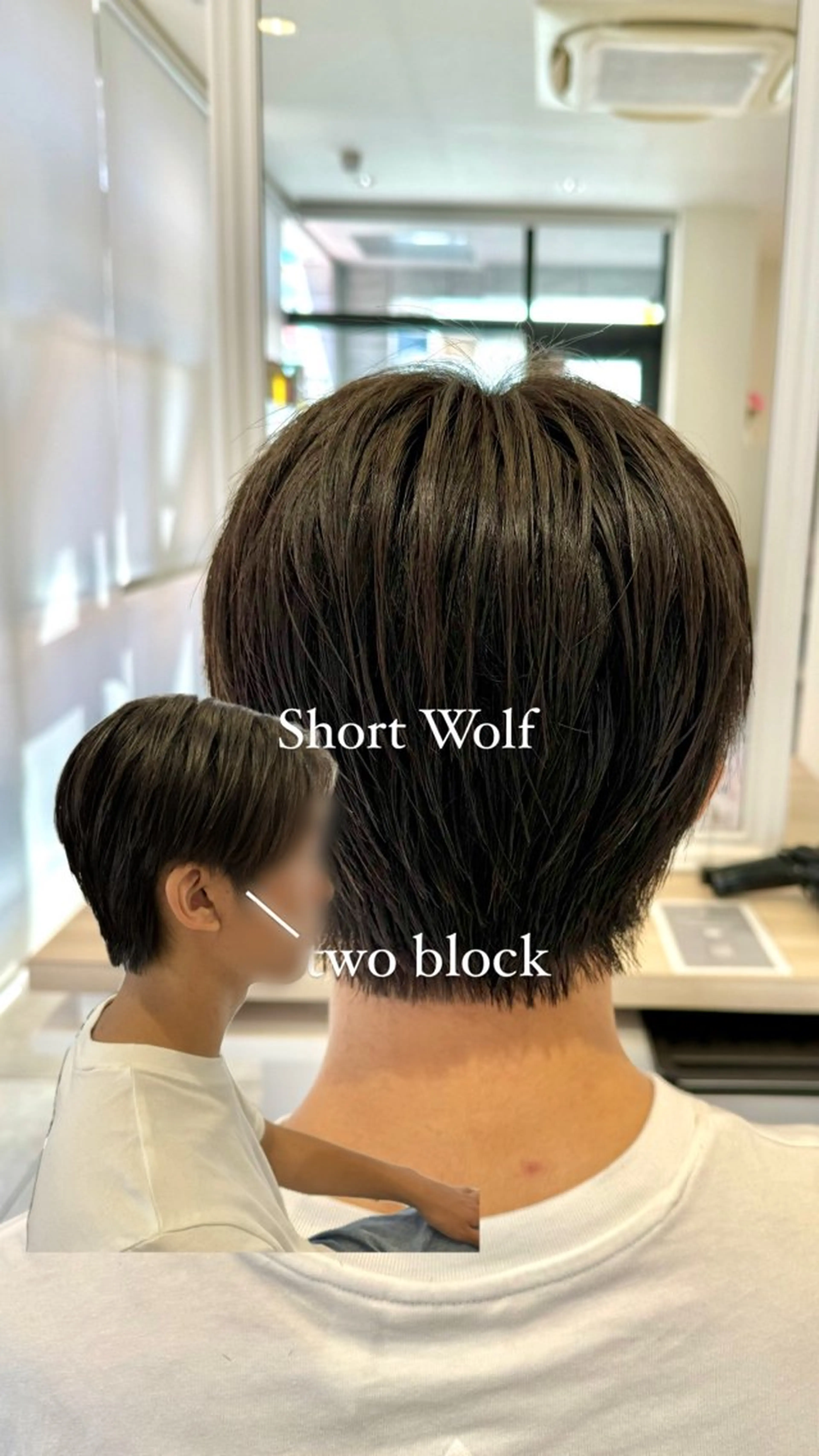 メンズ 刈り上げ メンズウルフカット ウルフカット カット レイヤー/ウルフカッ ト/𝓡𝓲𝓷🍎のヘアスタイル