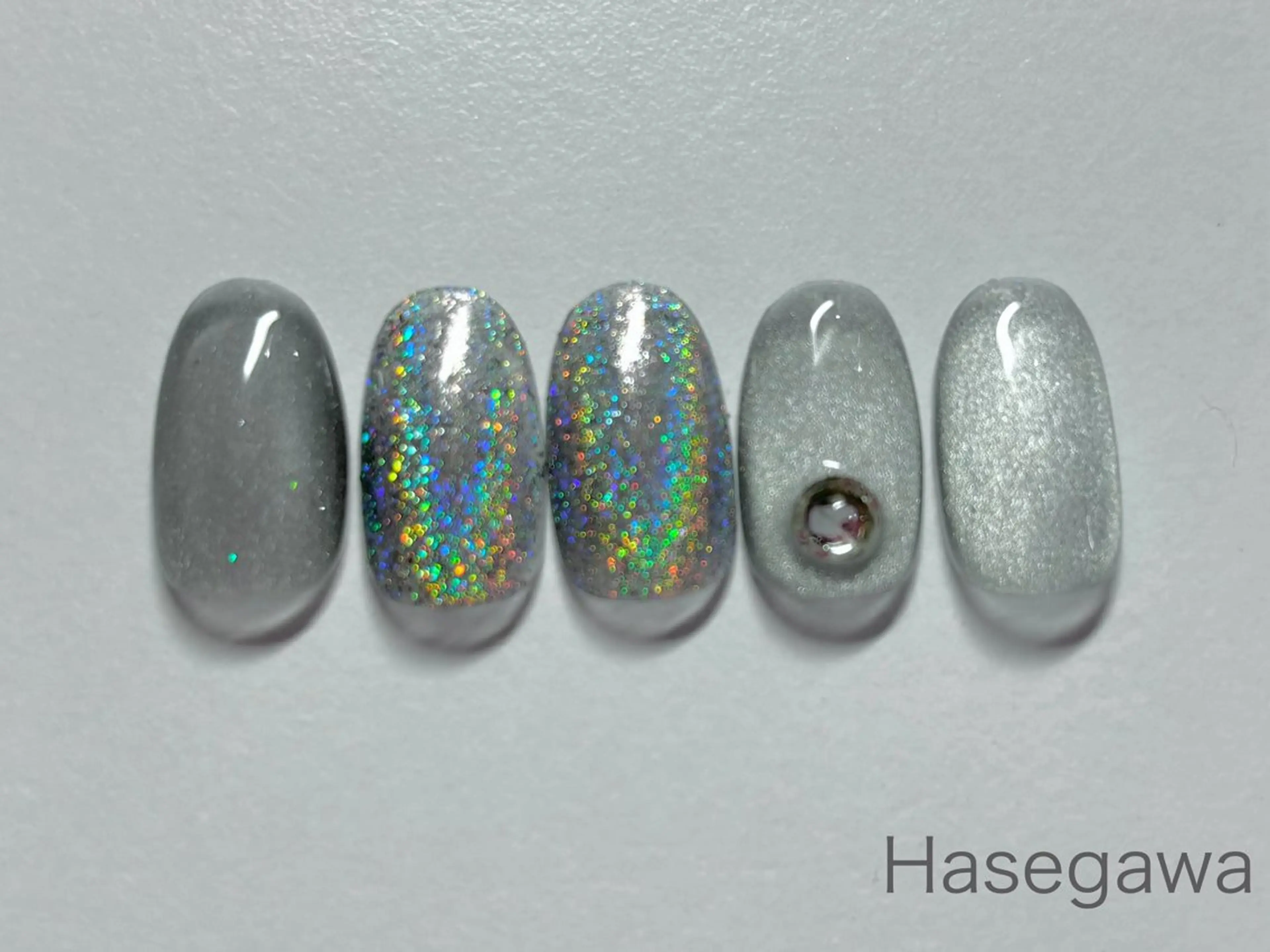 ネイル マグネットネイル ハンドネイル DROP所属・DROP 長谷川のネイルデザイン