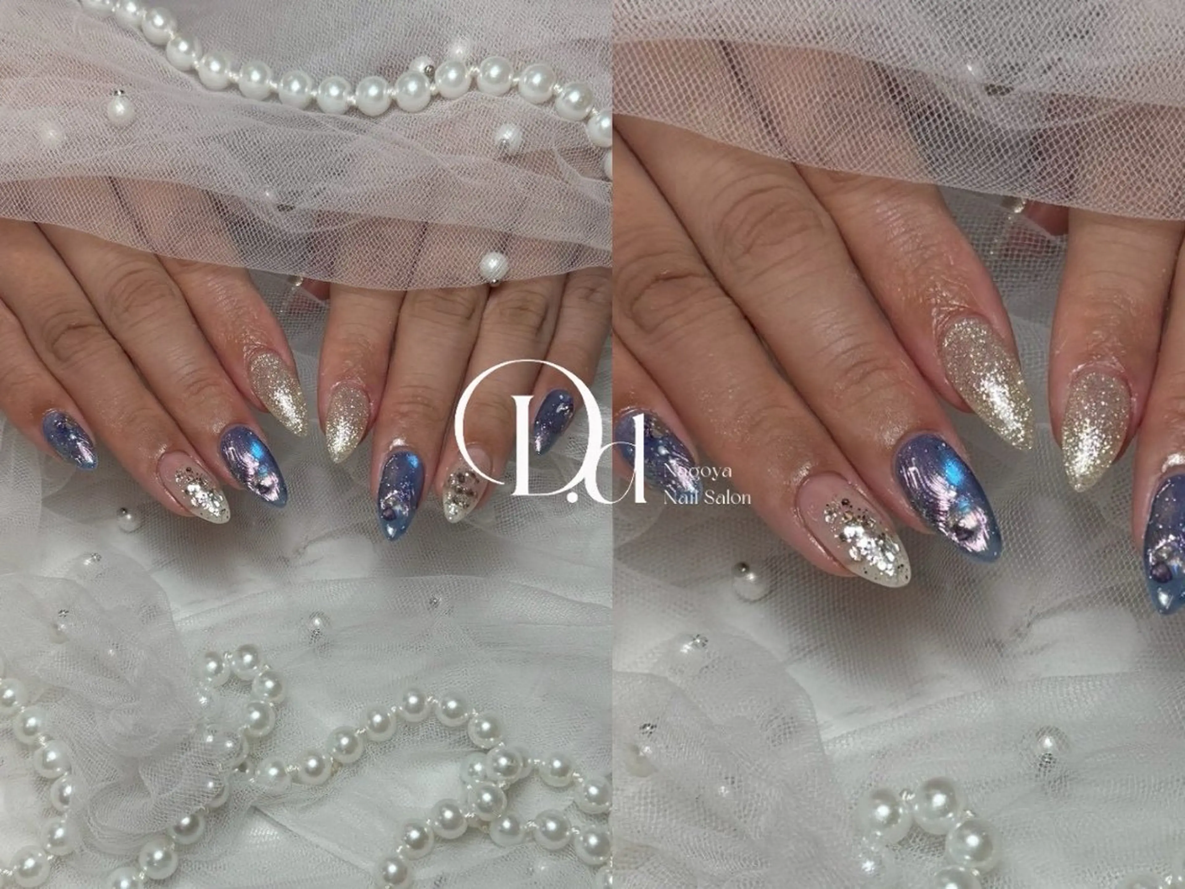 ネイル マグネットネイル ハンドネイル D.d ririaのネイルデザイン