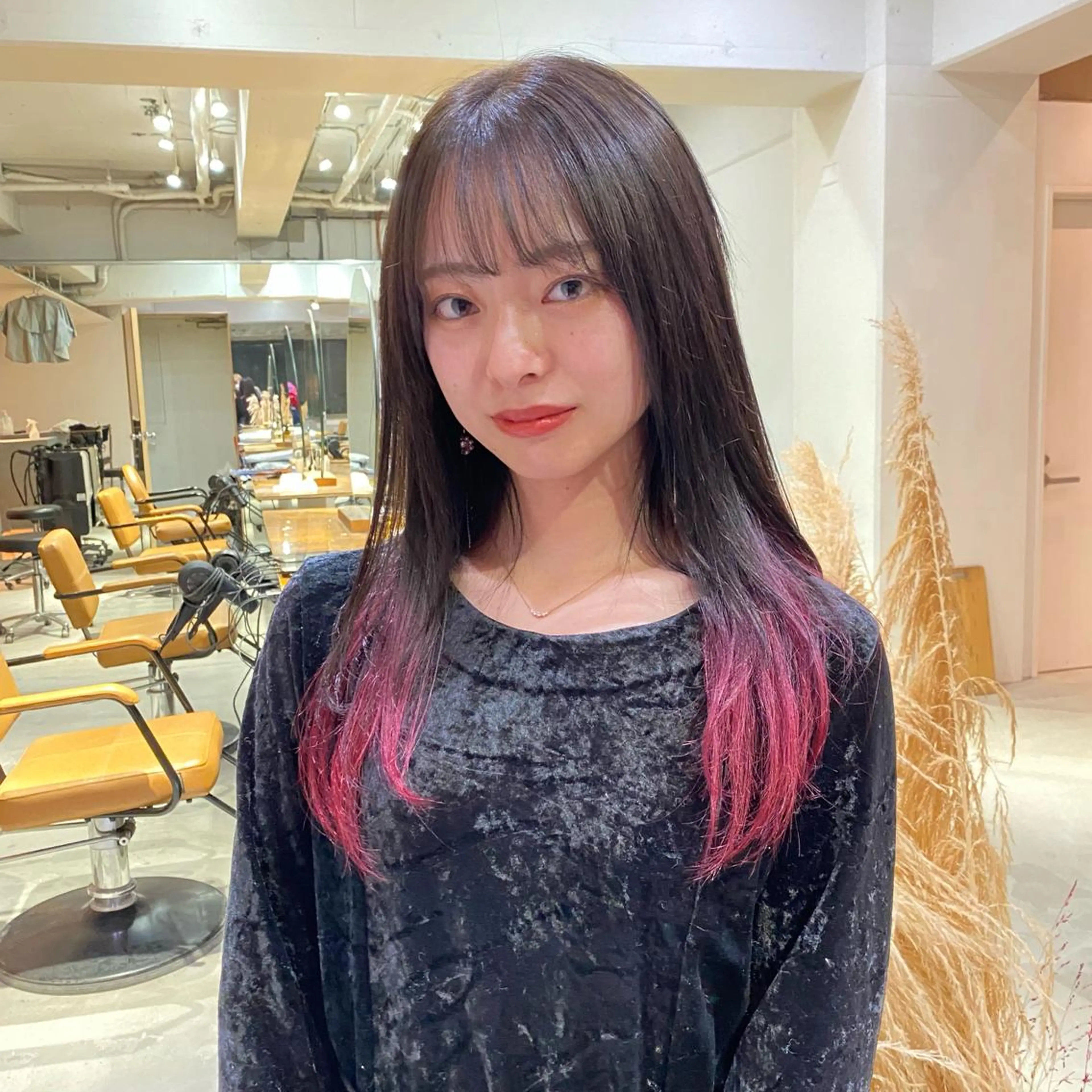 ミディアム カラー yiye 青山所属・無料カットモデル募集 🌱ひょうがのヘアスタイル