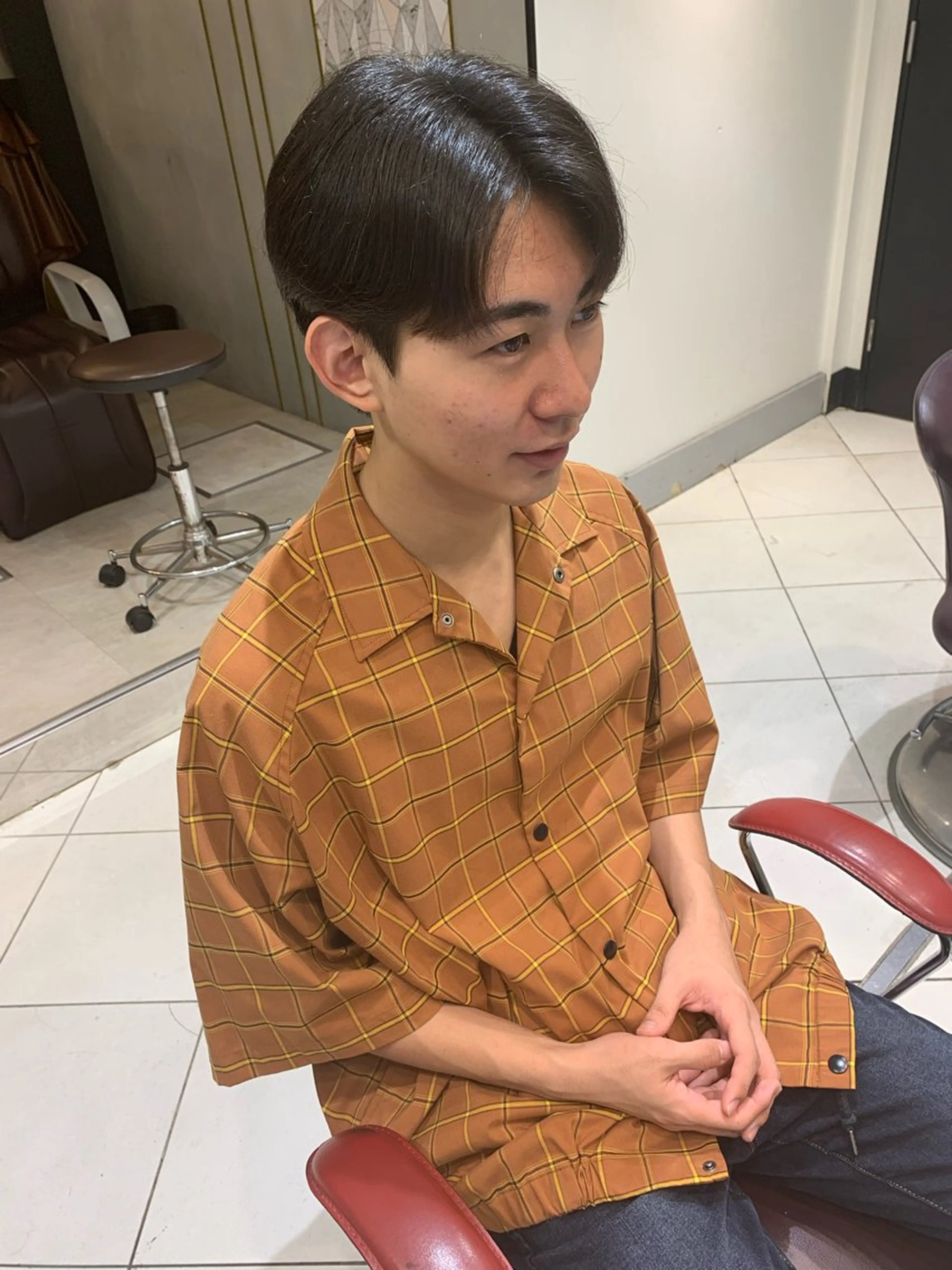 メンズ カット ヘアセット ✨上村 潤平✨メンズヘア✨のヘアスタイル